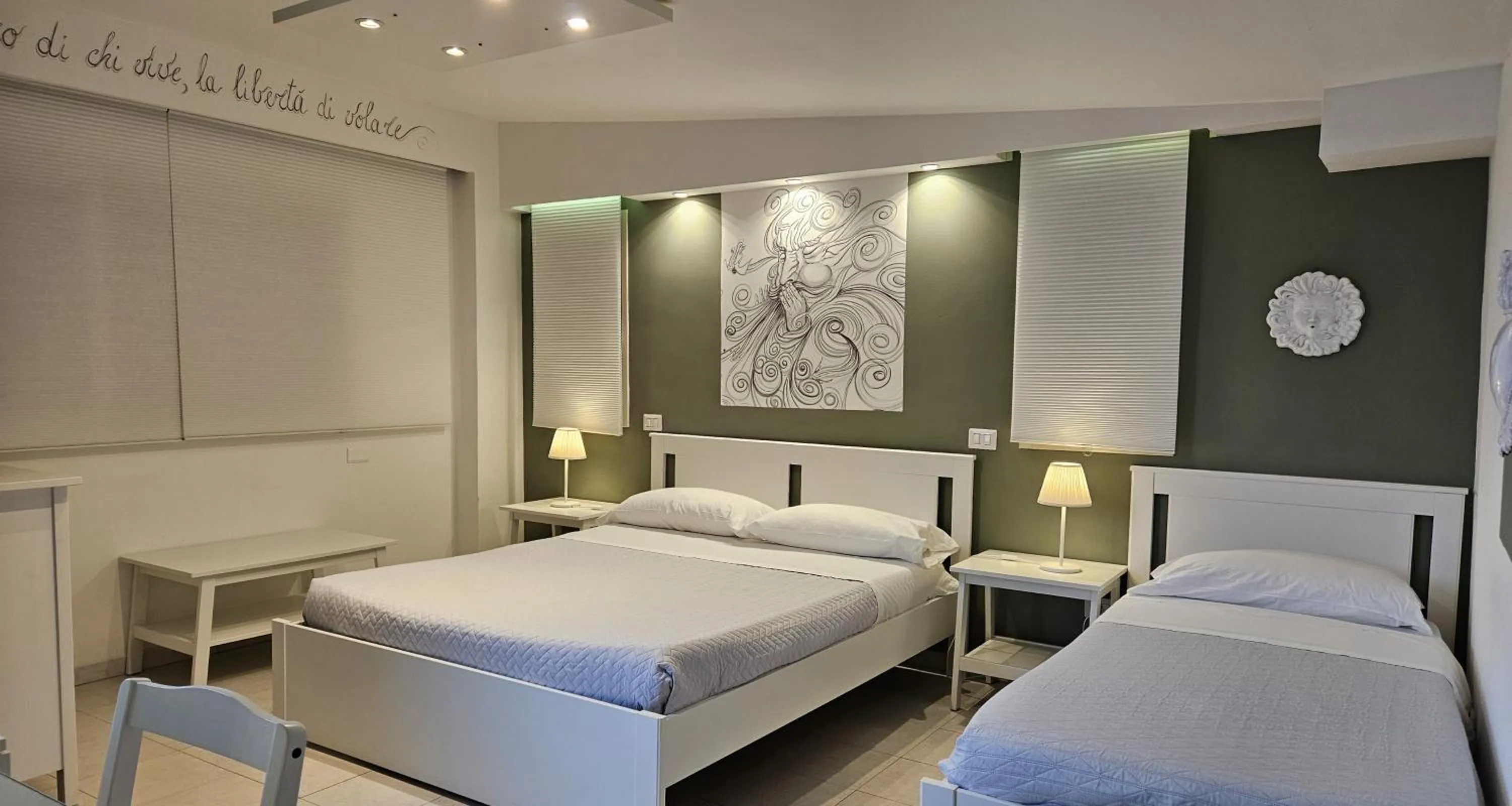 Photo of the whole room, Bed in B&B Triskèles Adult Only