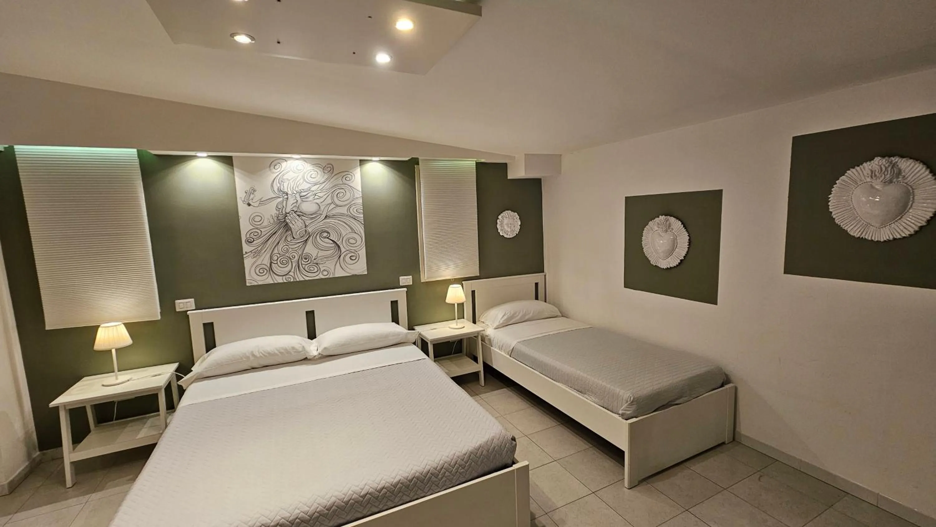 Bedroom, Bed in B&B Triskèles Adult Only