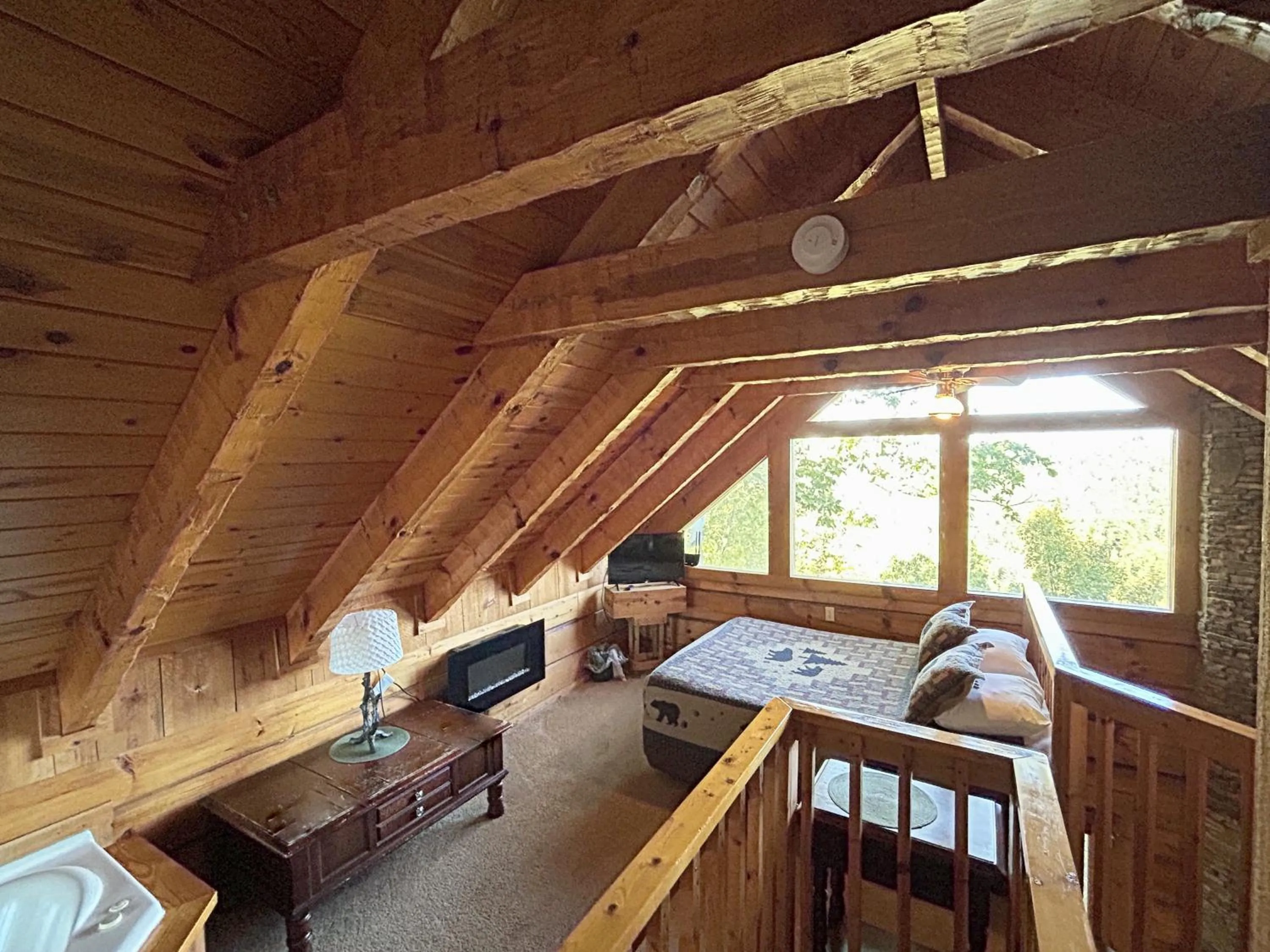 View (from property/room) in Love Shack