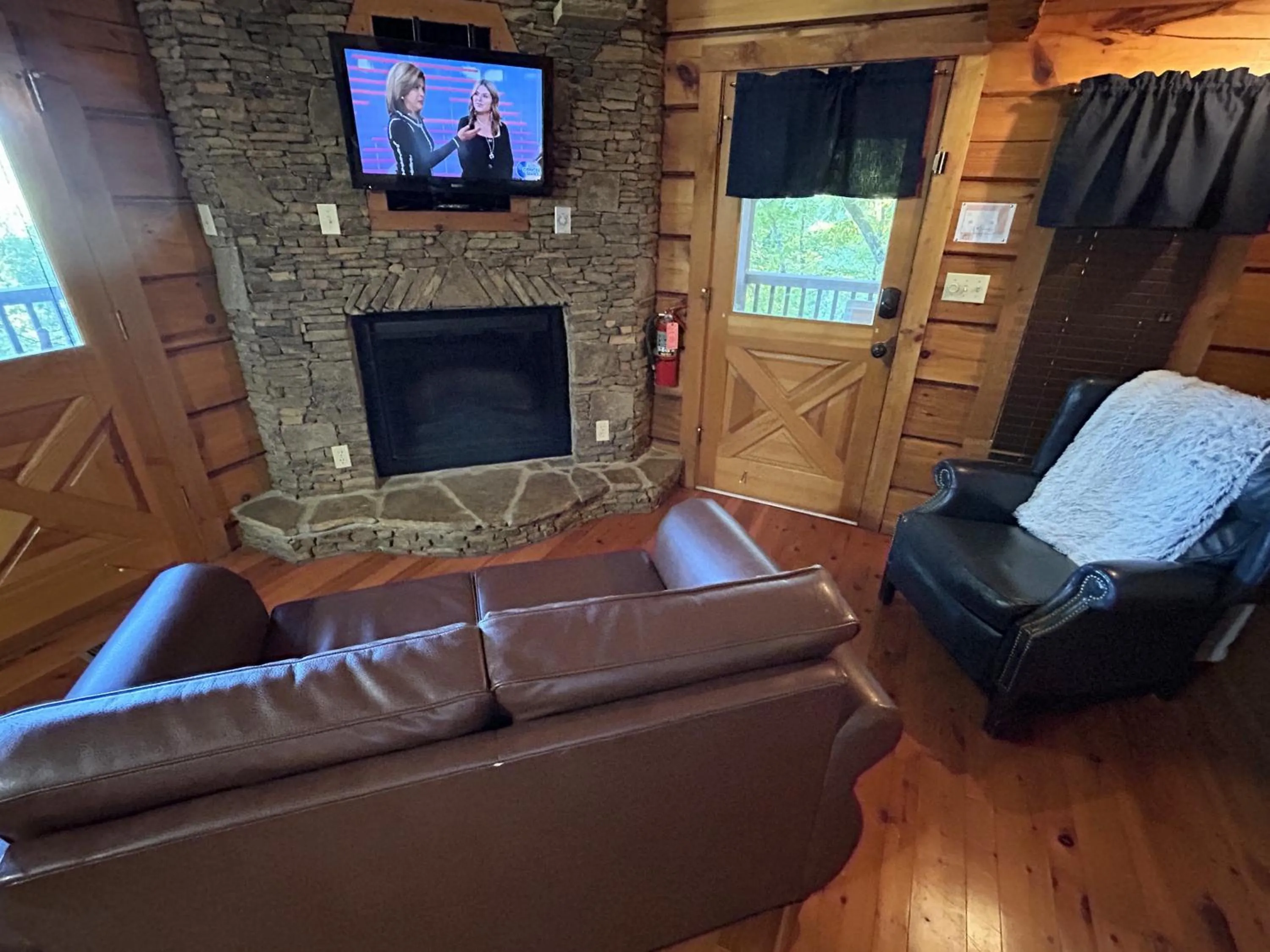 Living room in Love Shack