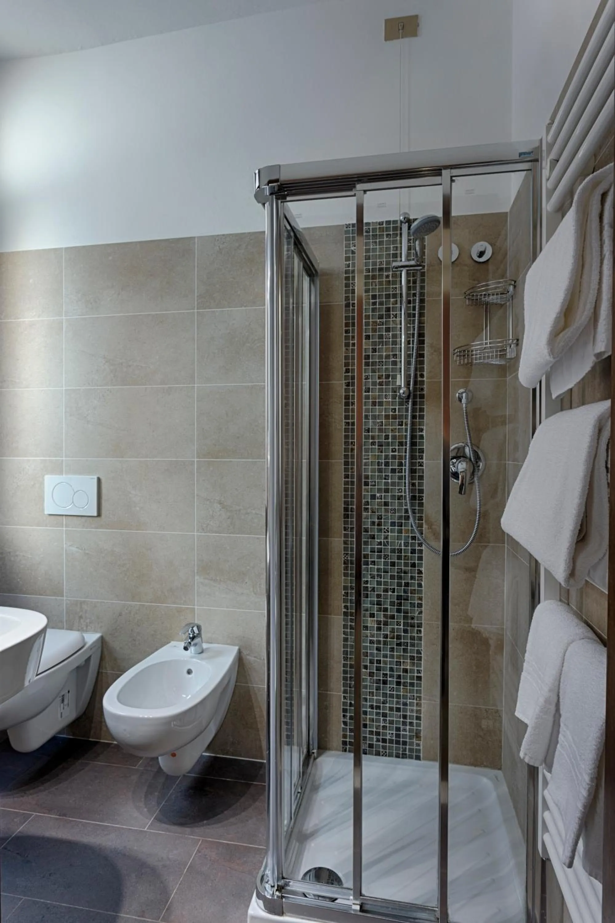 Bathroom in Hotel Guerrato