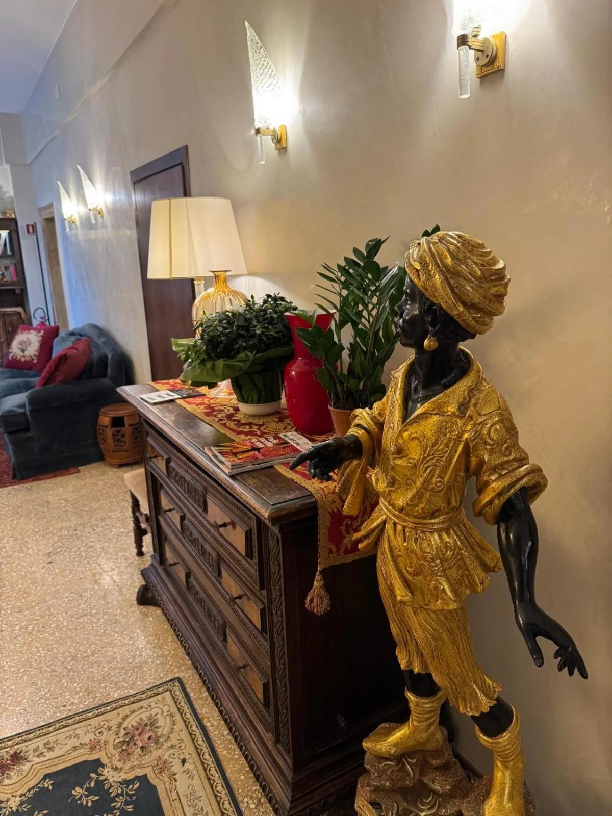 Lobby or reception in Hotel Guerrato