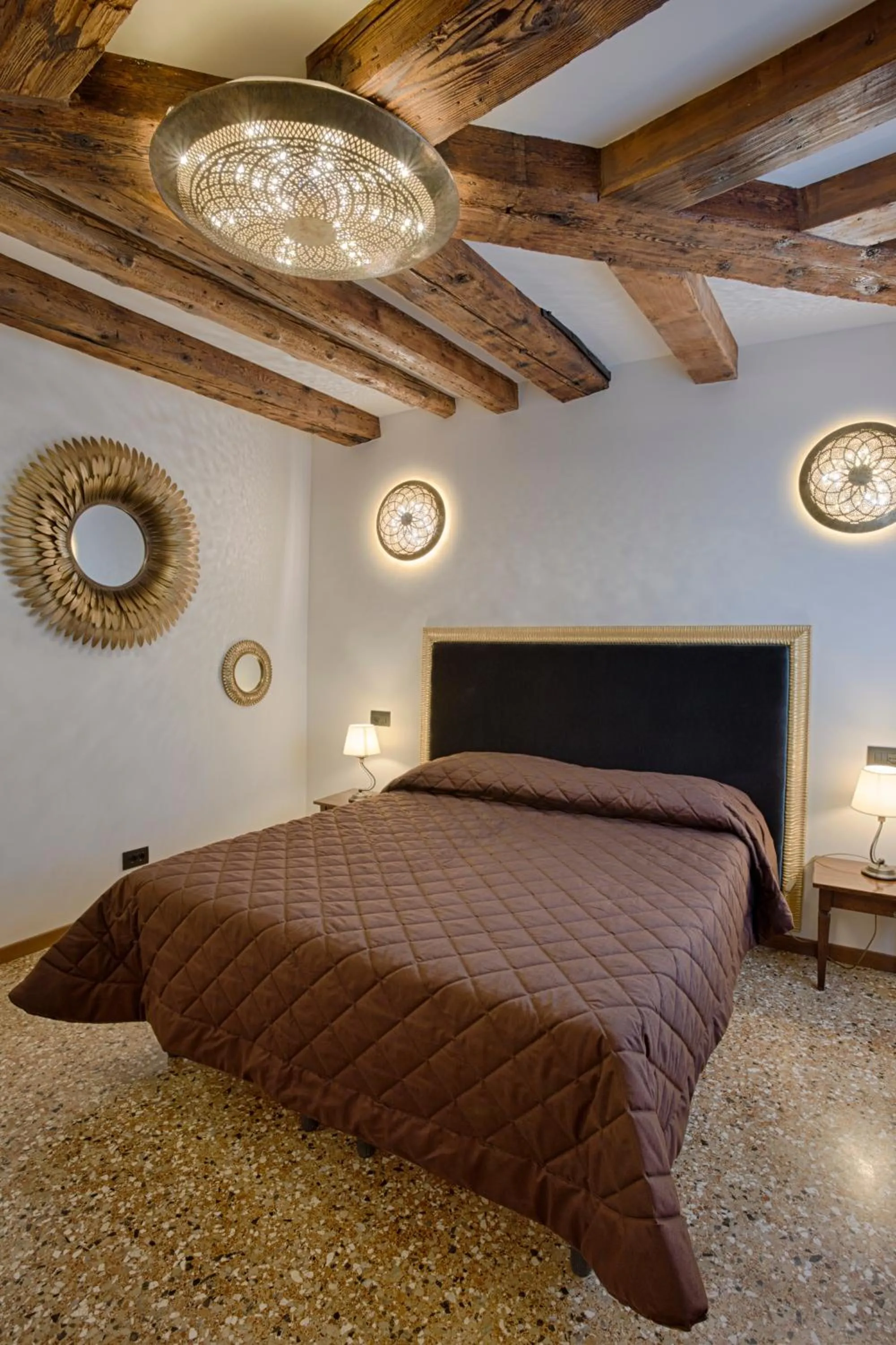 Bed in Hotel Guerrato