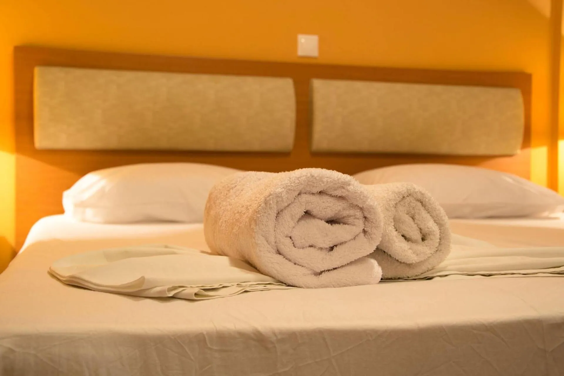 Bed in Saint Catherine Hotel