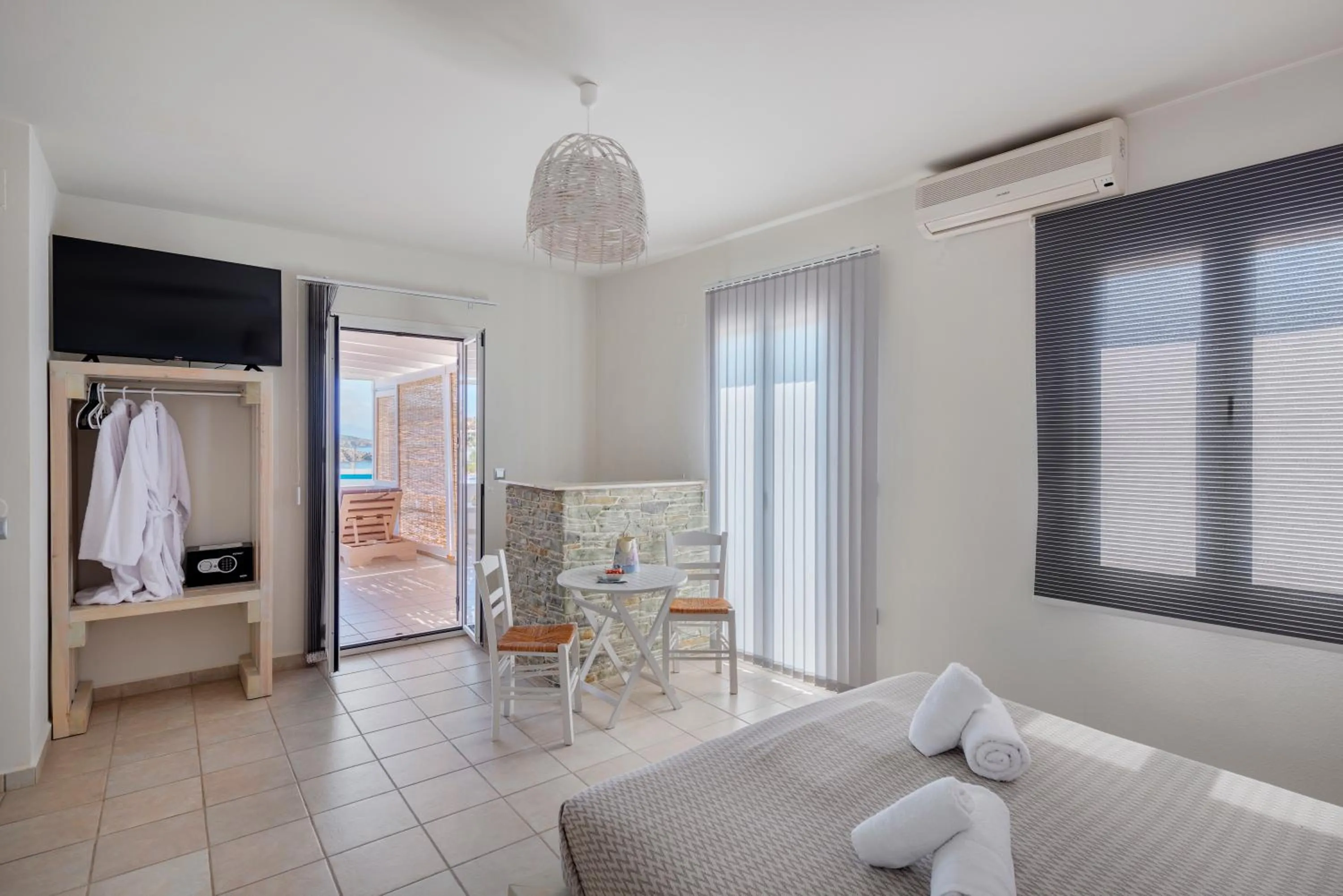 Bed in Aegean Paradiso Vacation Club - "Adults Only"