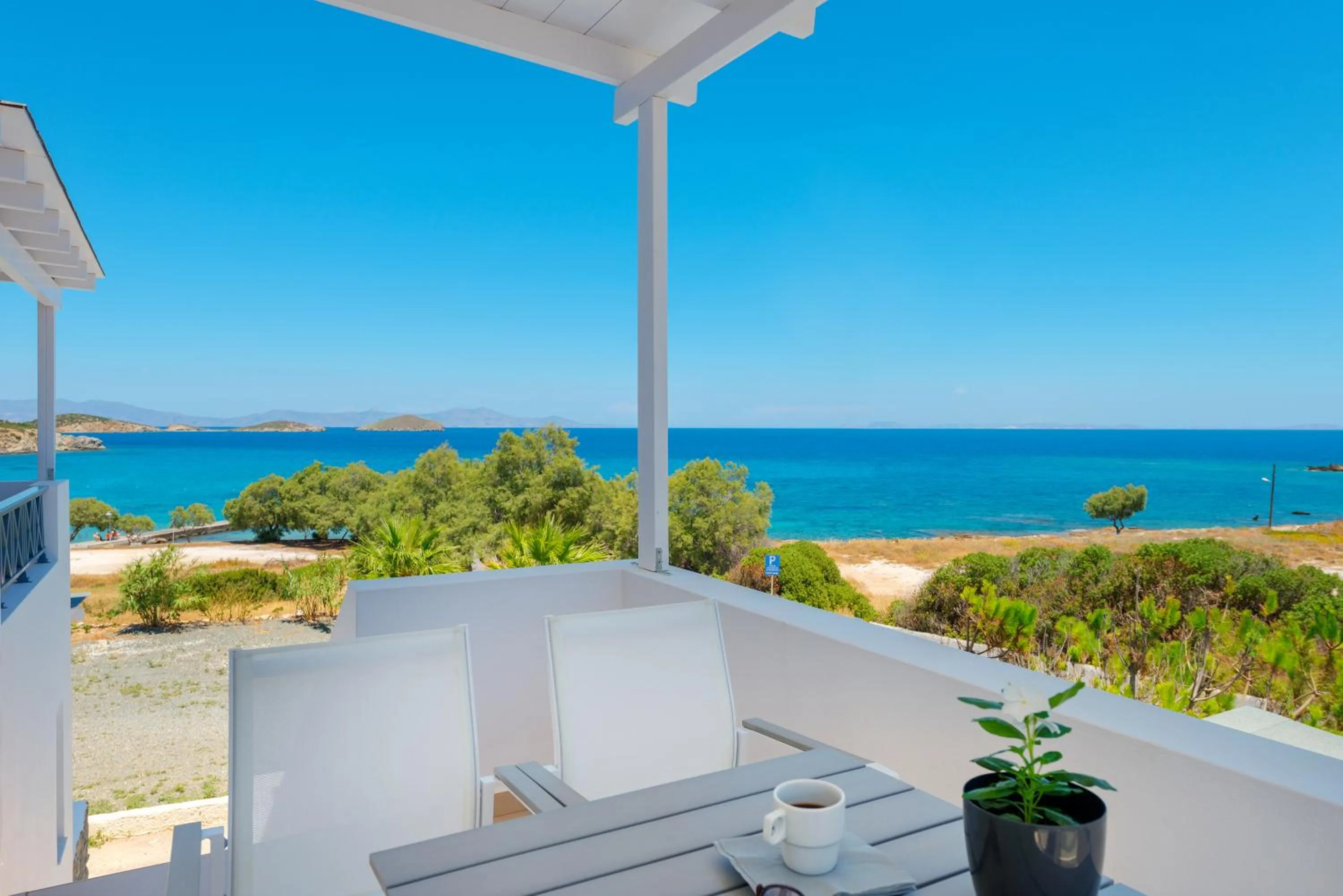 Sea view in Aegean Paradiso Vacation Club - "Adults Only"