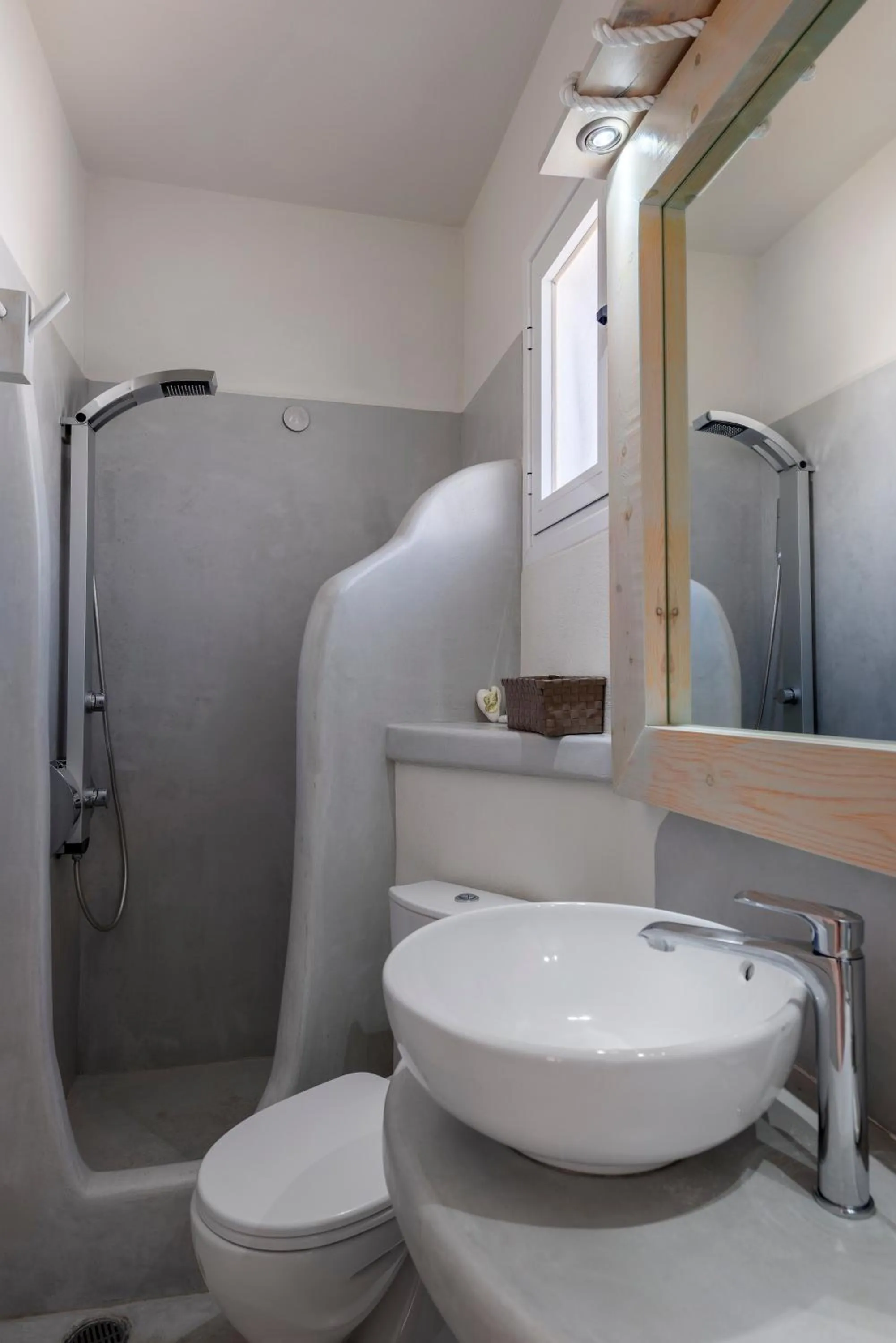 Shower in Aegean Paradiso Vacation Club - "Adults Only"