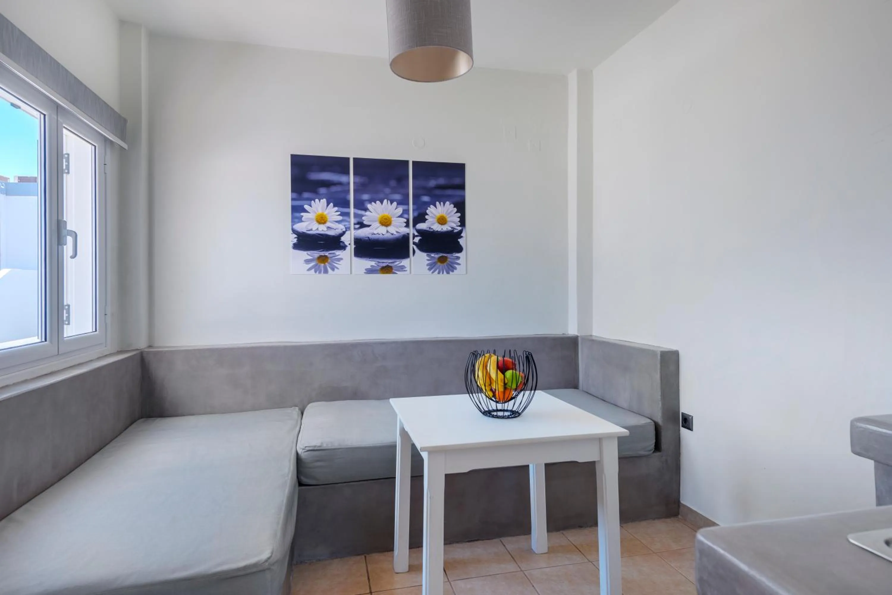 Living room in Aegean Paradiso Vacation Club - "Adults Only"