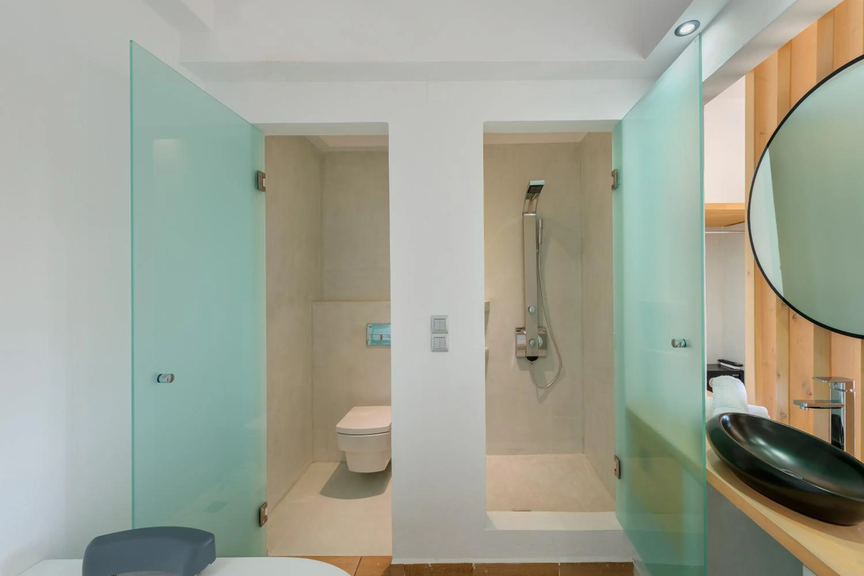 Shower in Aegean Paradiso Vacation Club - "Adults Only"