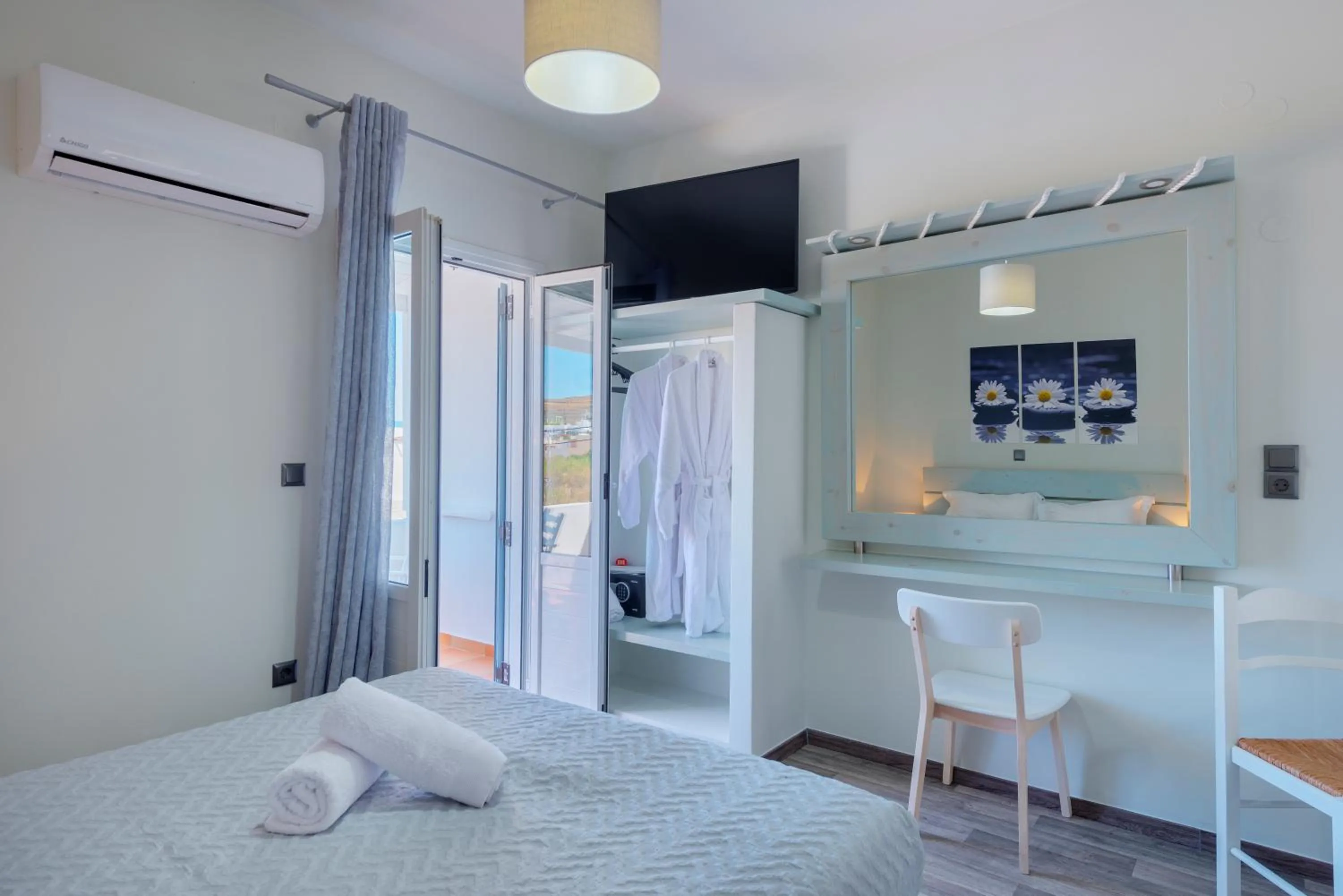 Bed in Aegean Paradiso Vacation Club - "Adults Only"