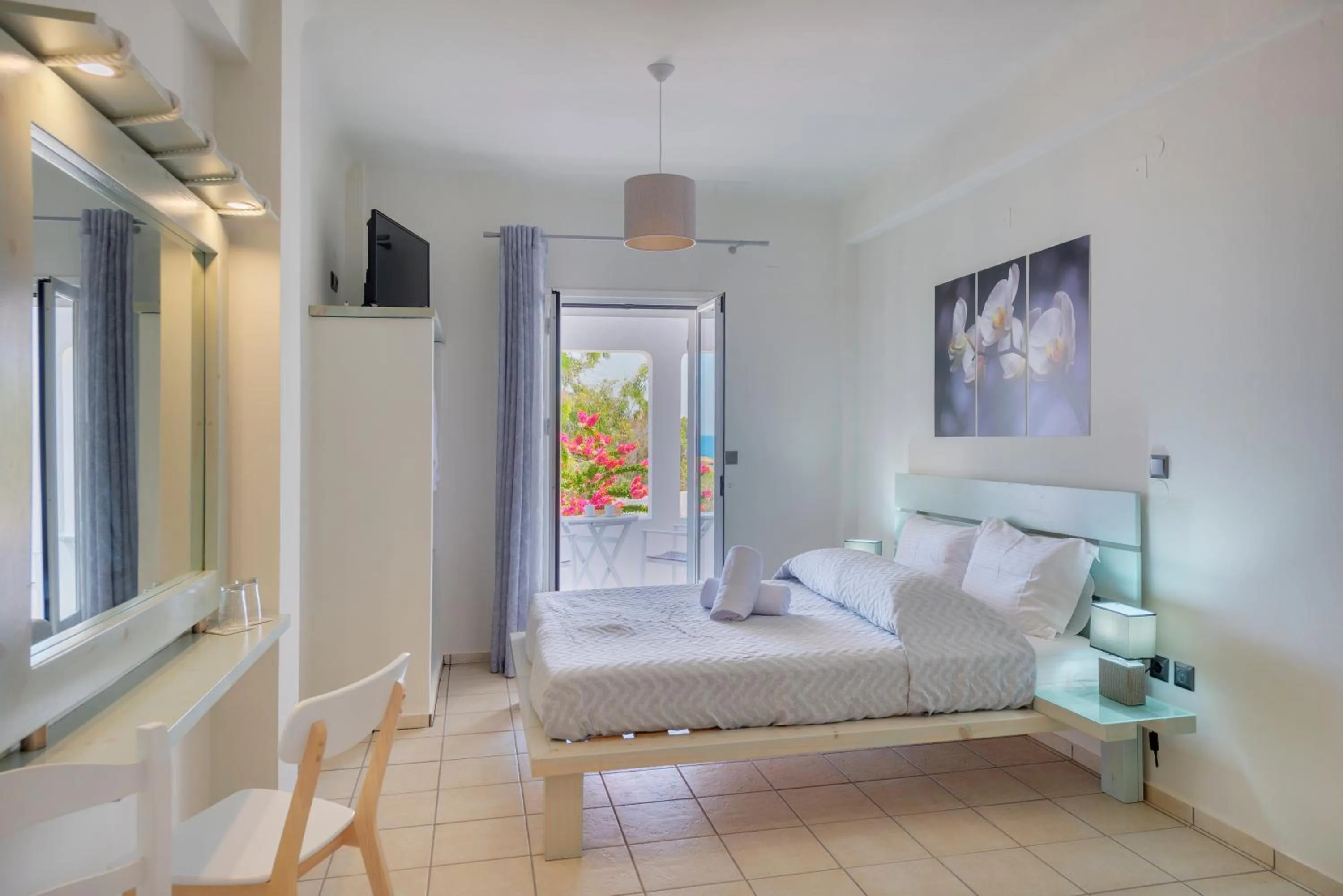 Bed in Aegean Paradiso Vacation Club - "Adults Only"