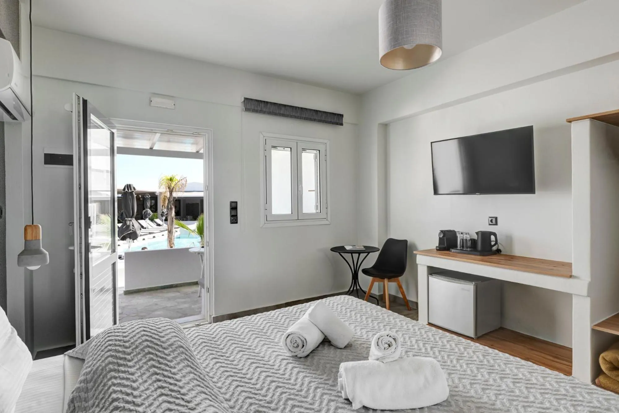 Bed in Aegean Paradiso Vacation Club - "Adults Only"