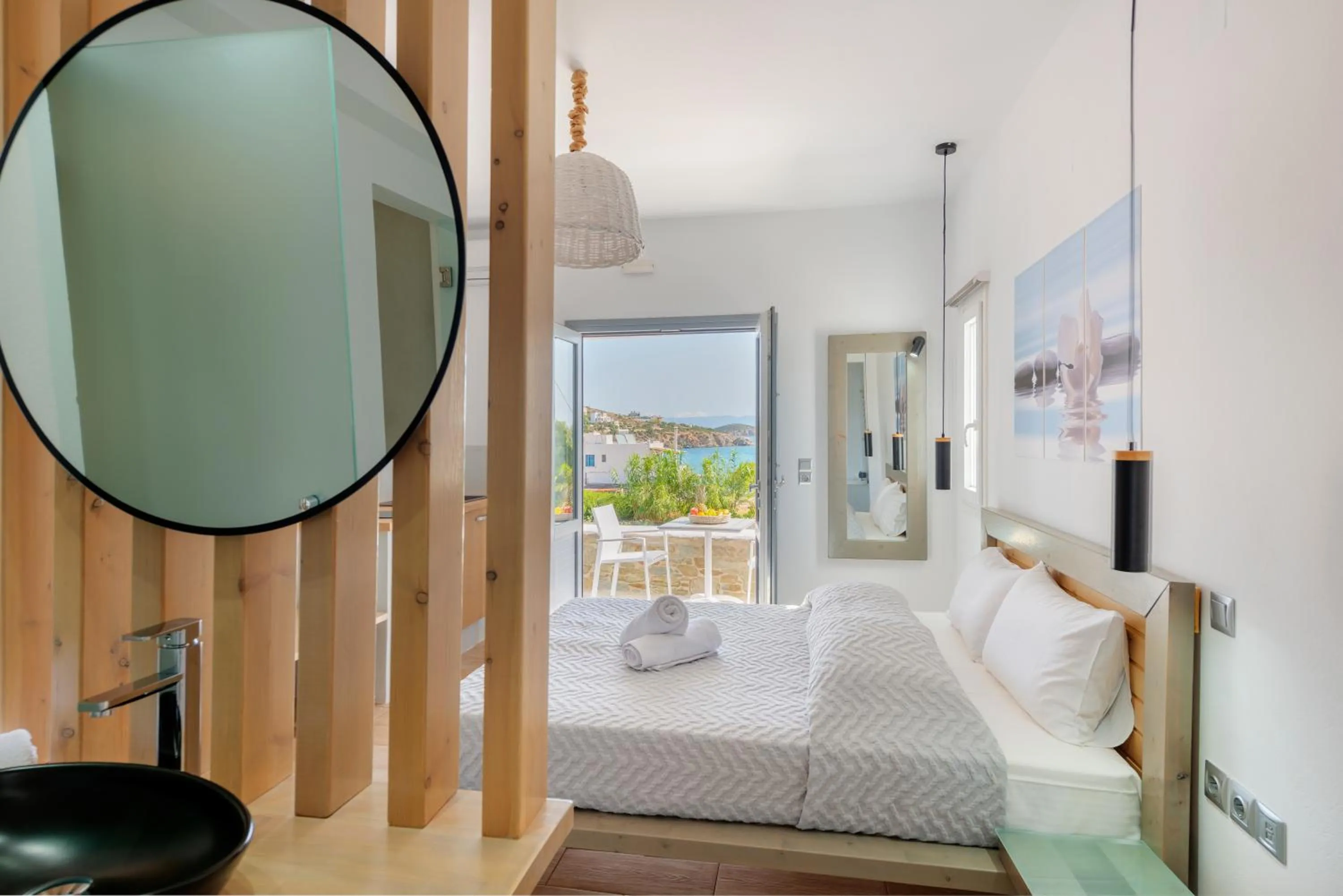 Bed in Aegean Paradiso Vacation Club - "Adults Only"