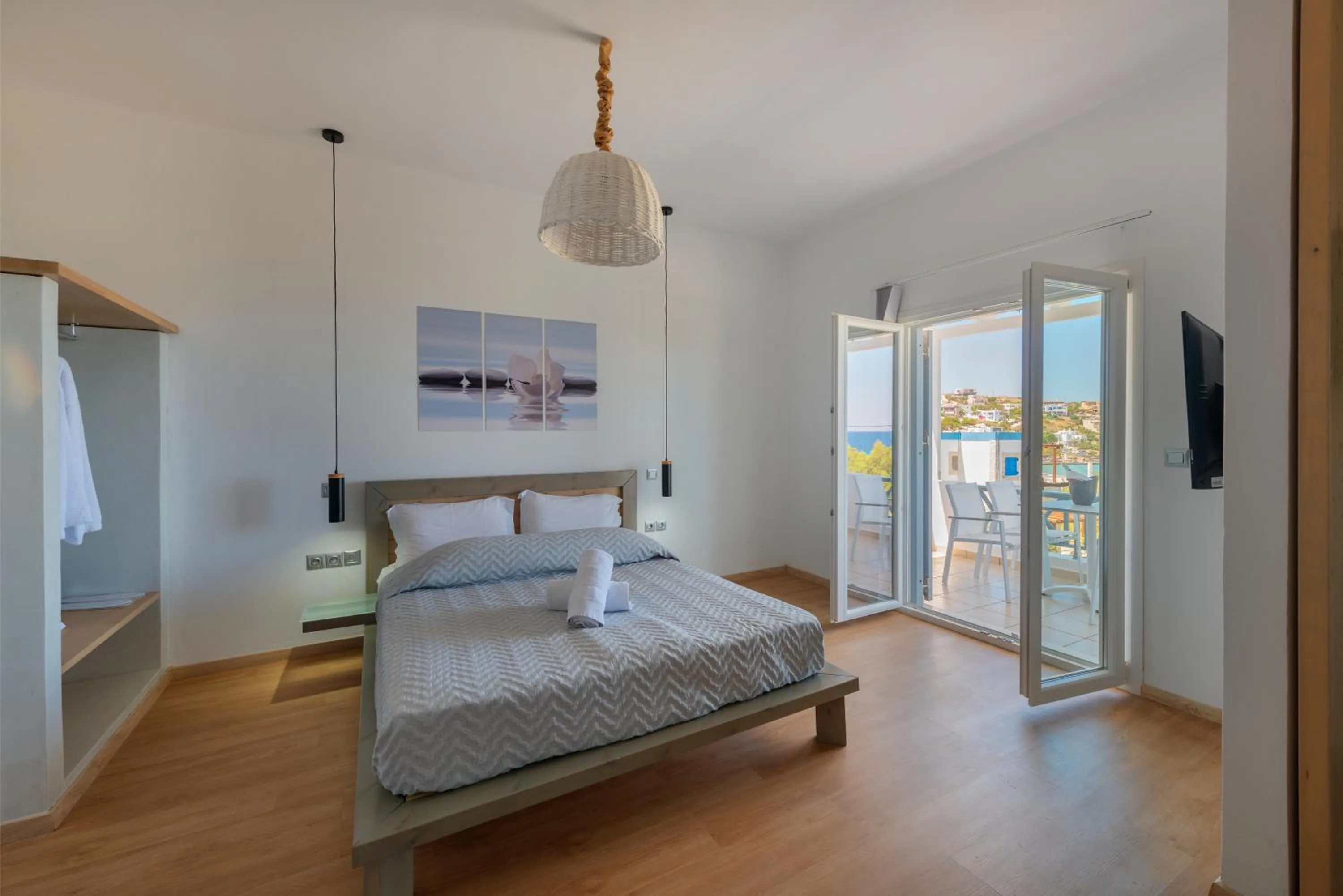 Bed in Aegean Paradiso Vacation Club - "Adults Only"