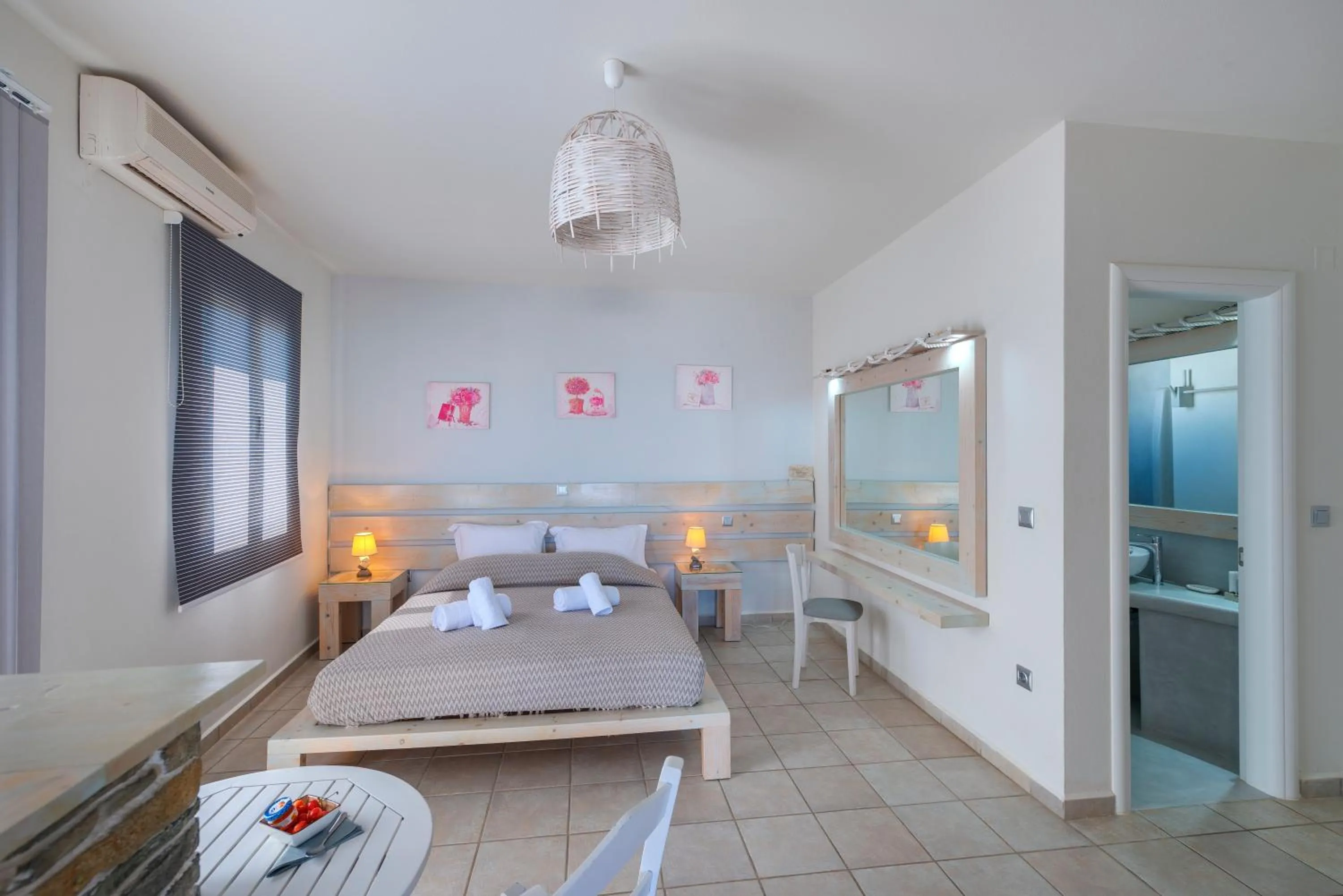 Bed in Aegean Paradiso Vacation Club - "Adults Only"