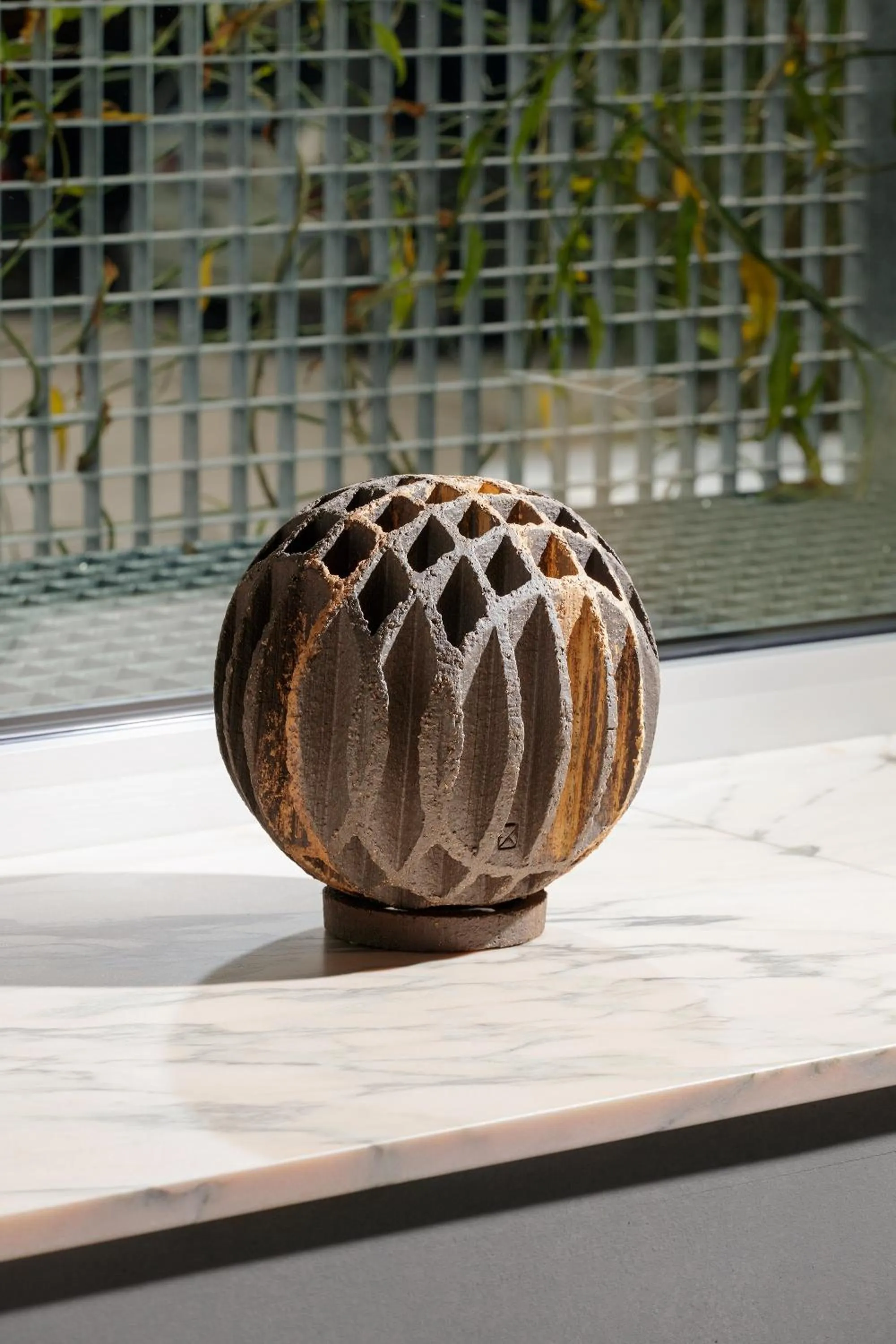 Decorative detail in Le Nove Hotel