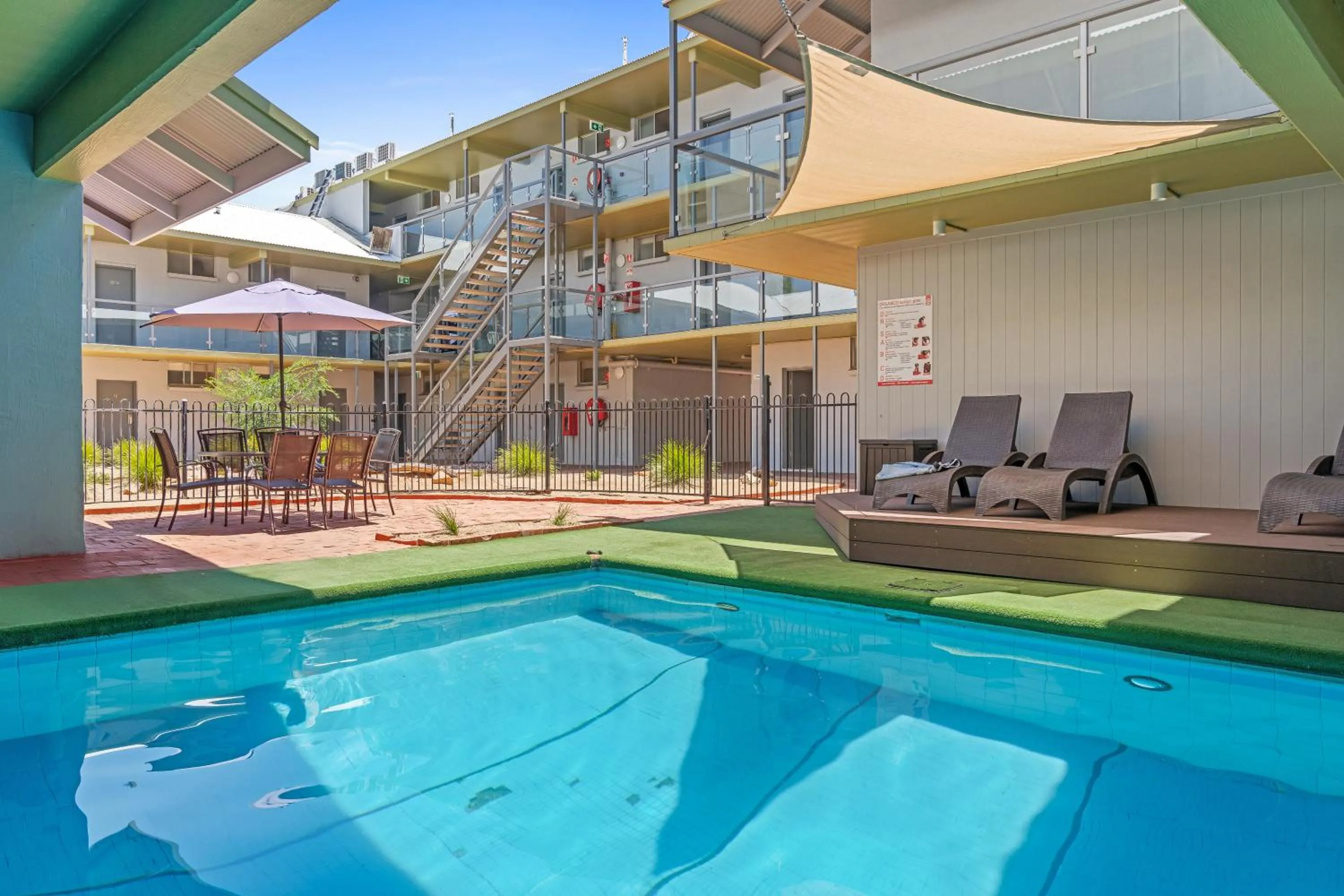 Swimming pool in Stay at Alice Springs Hotel