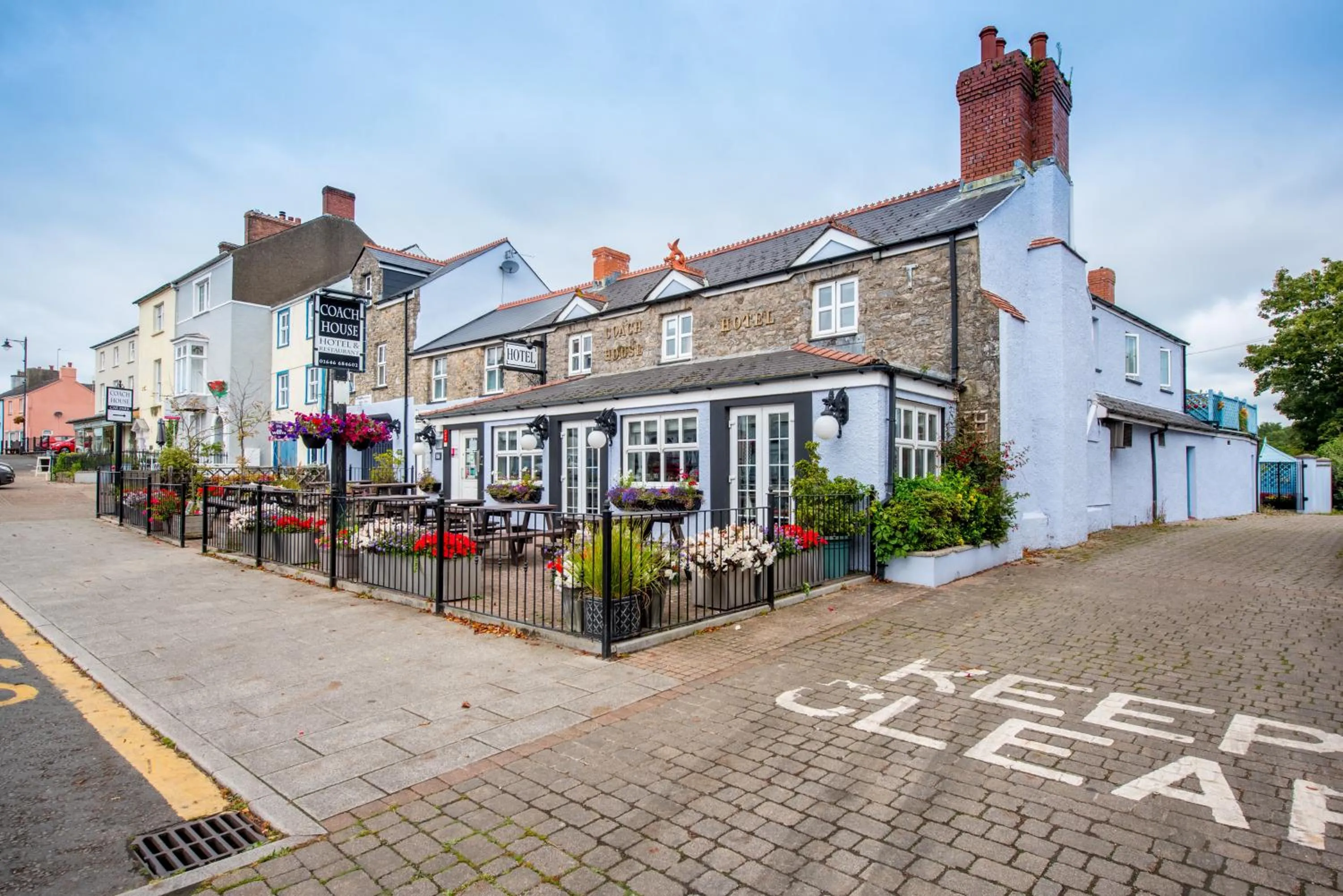 Property building in The Coach House Hotel