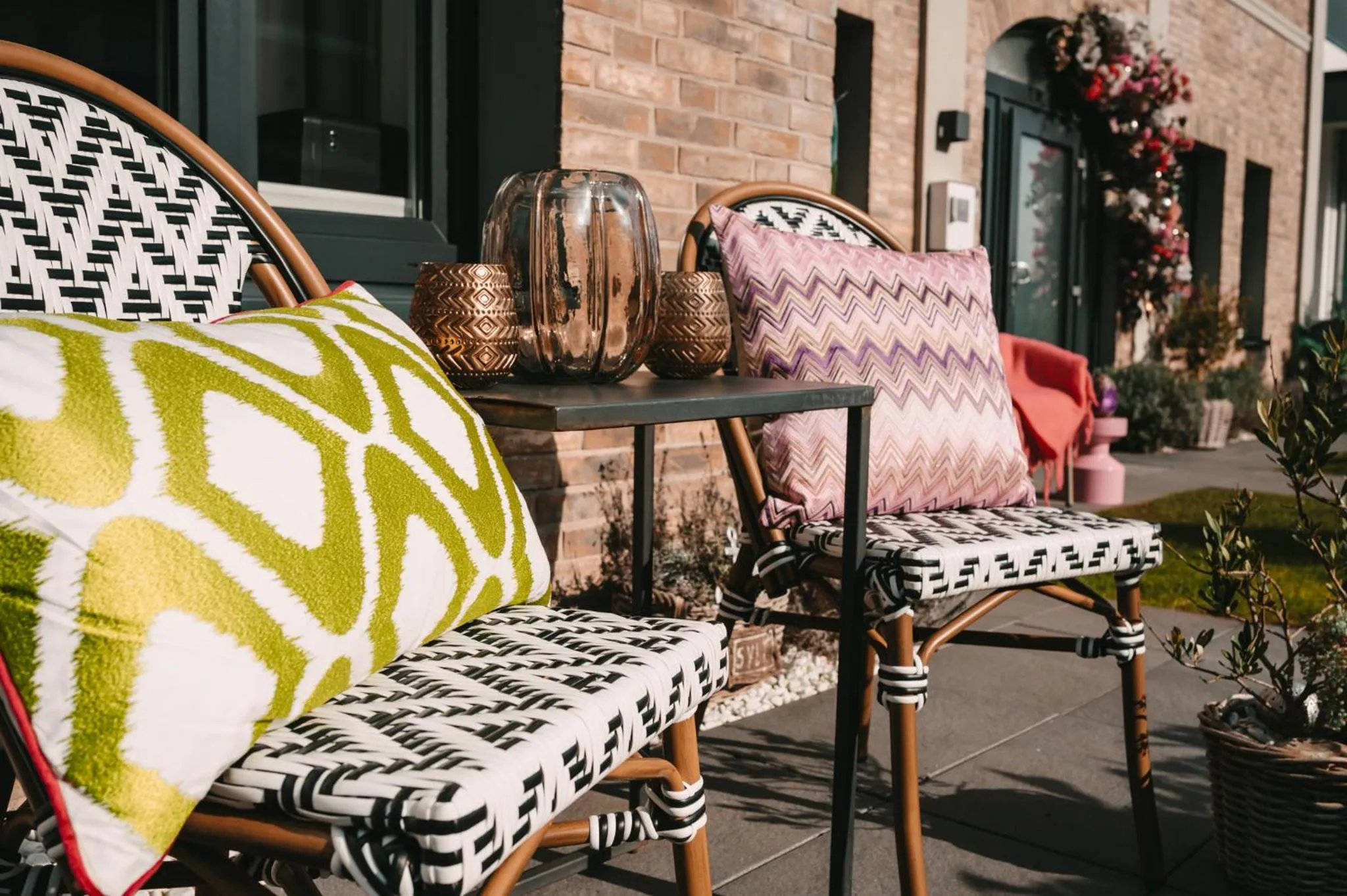 Patio in Boutique Hotel Villa Monika