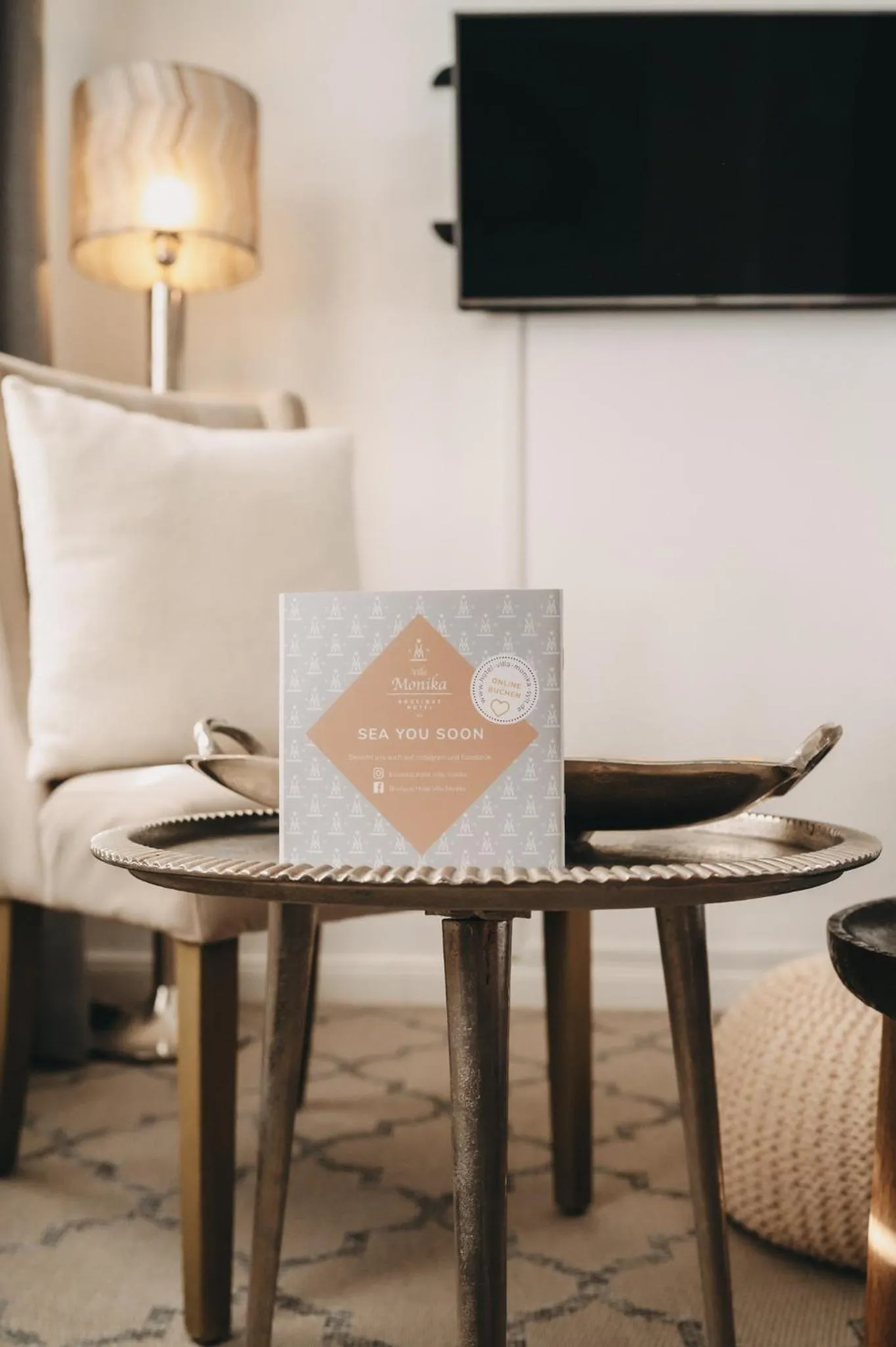 Seating area in Boutique Hotel Villa Monika