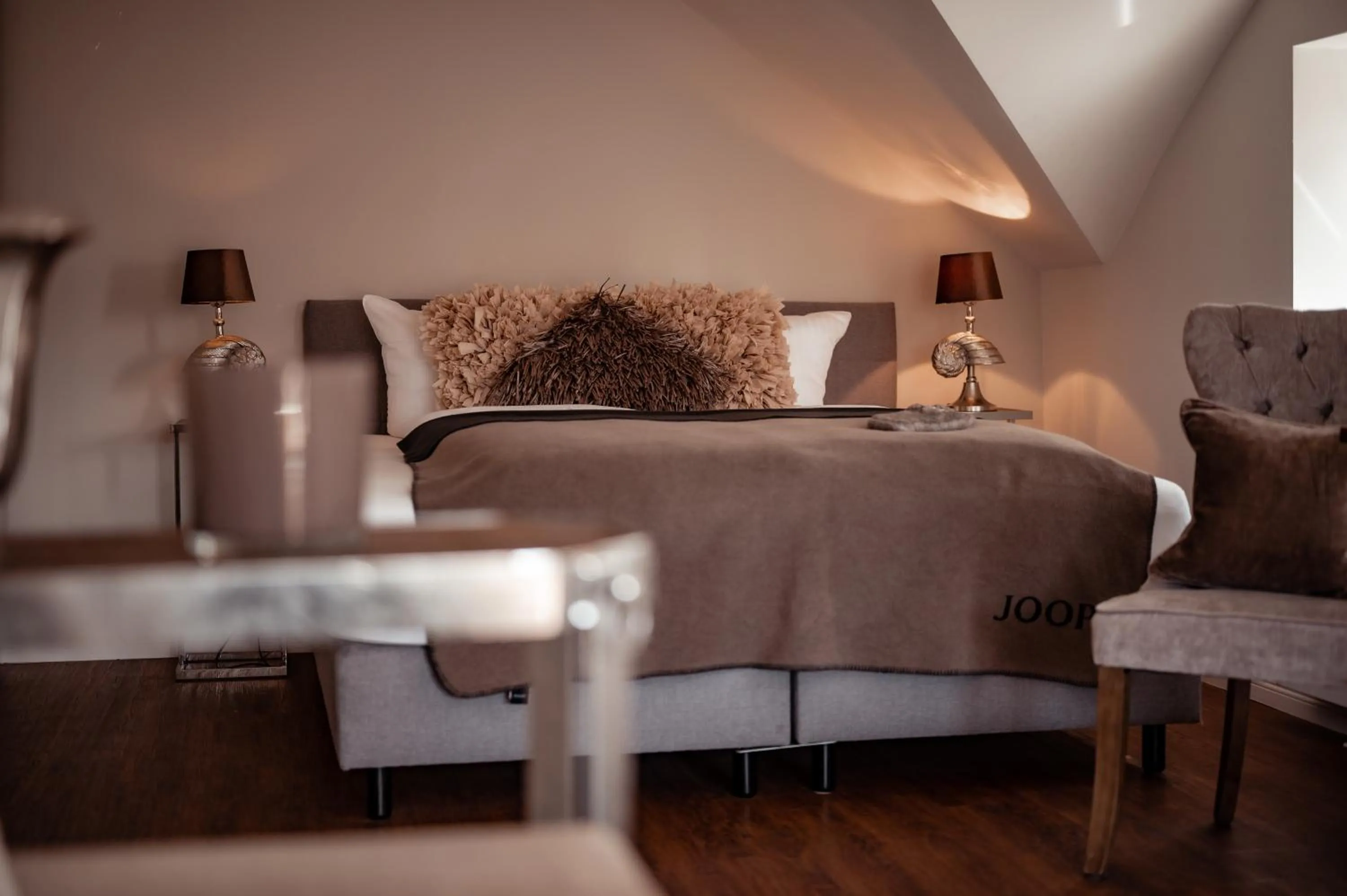 Bed in Boutique Hotel Villa Monika