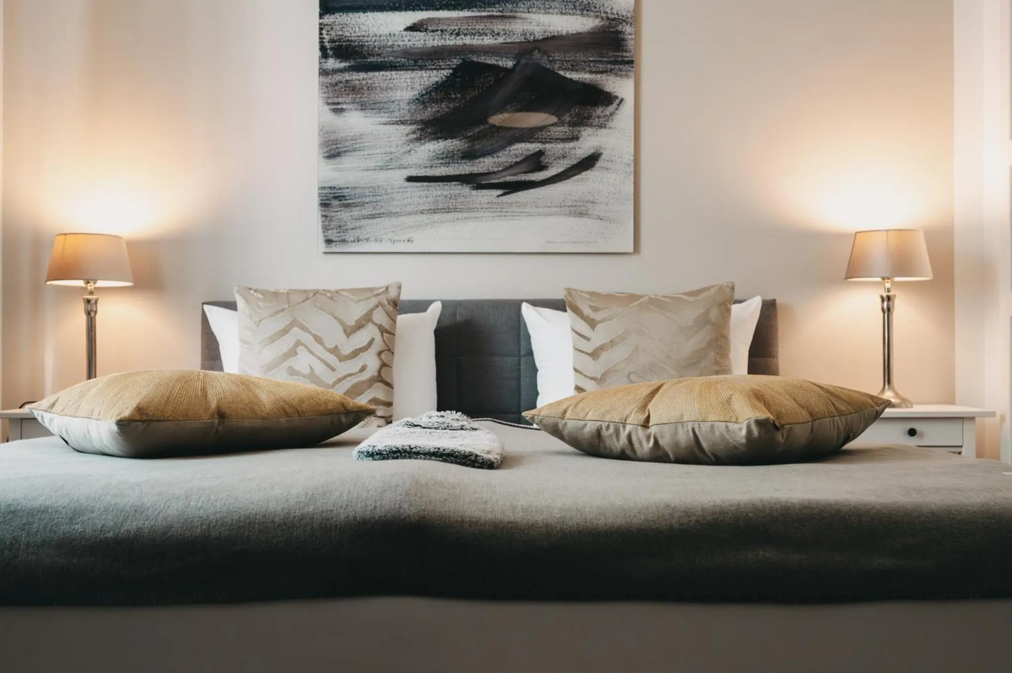 Bed in Boutique Hotel Villa Monika