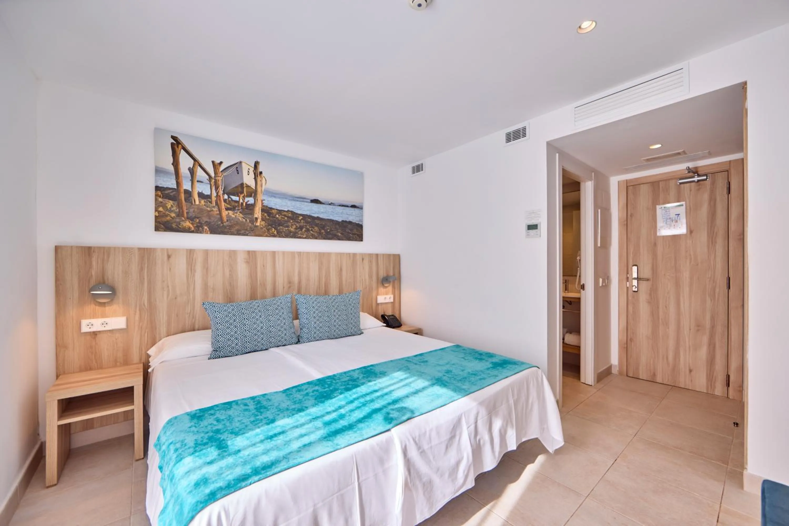 Bed in INNER Hotel Rupit "Adults Only"