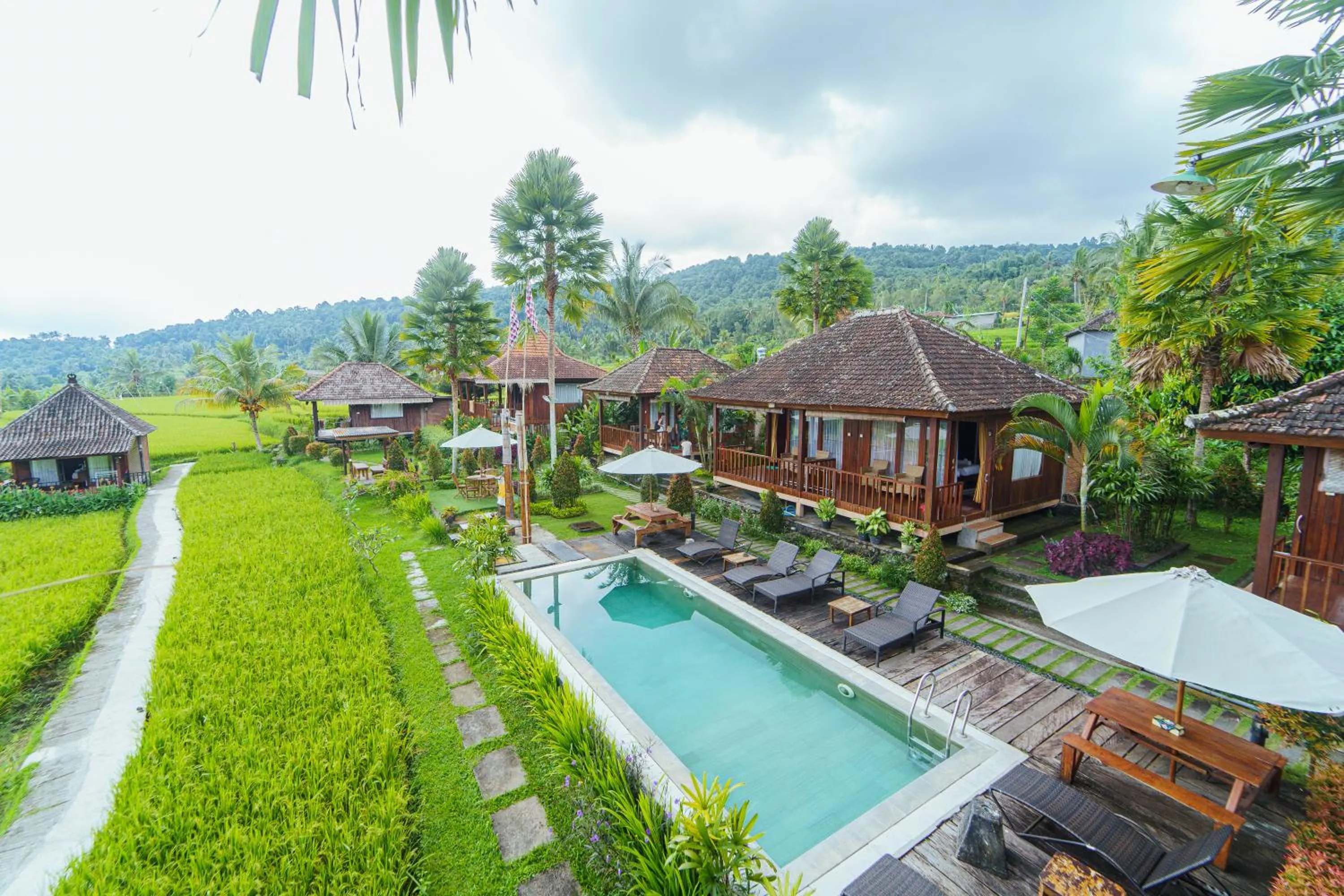 Mountain view in Villa Sande