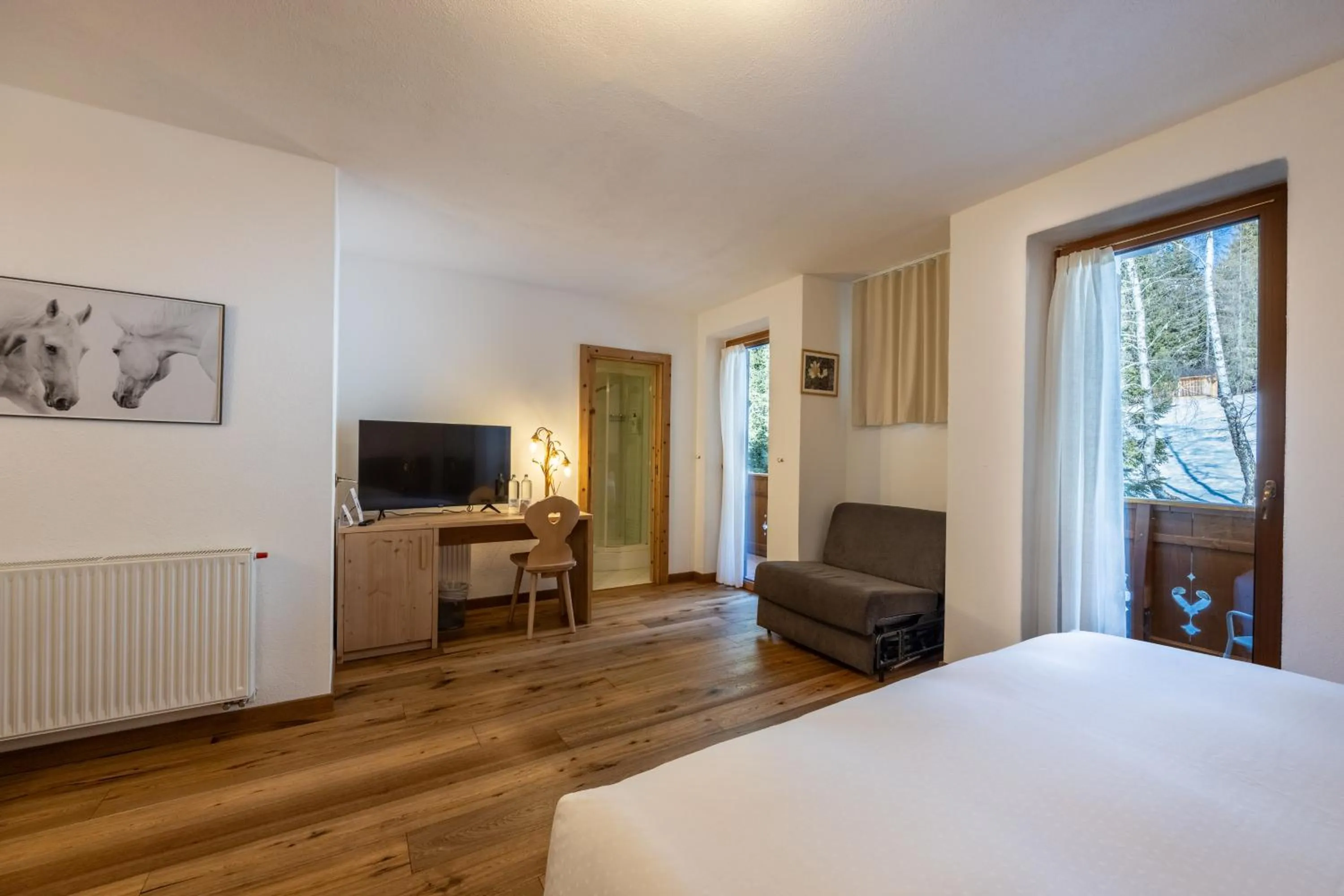 Bed in Hotel Stalon Alpine Chic