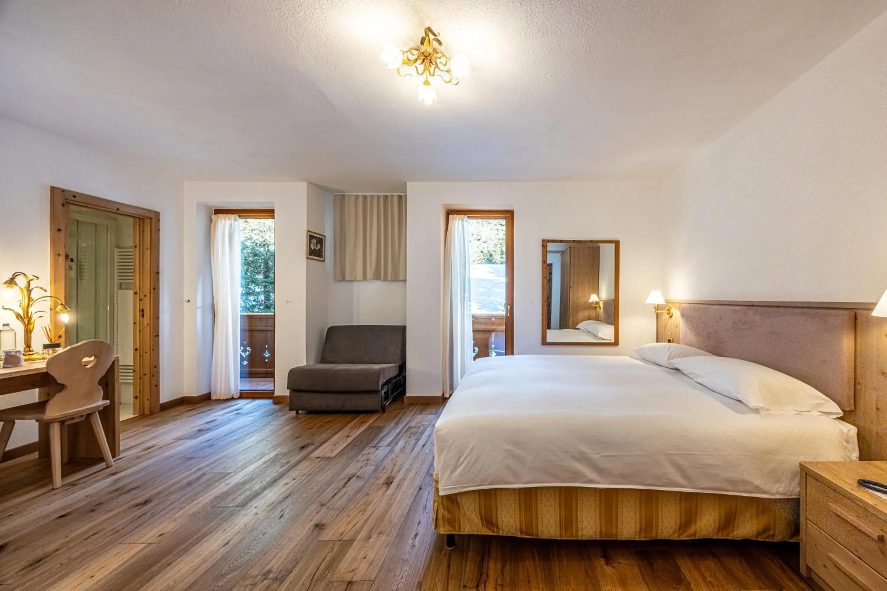 Bed in Hotel Stalon Alpine Chic