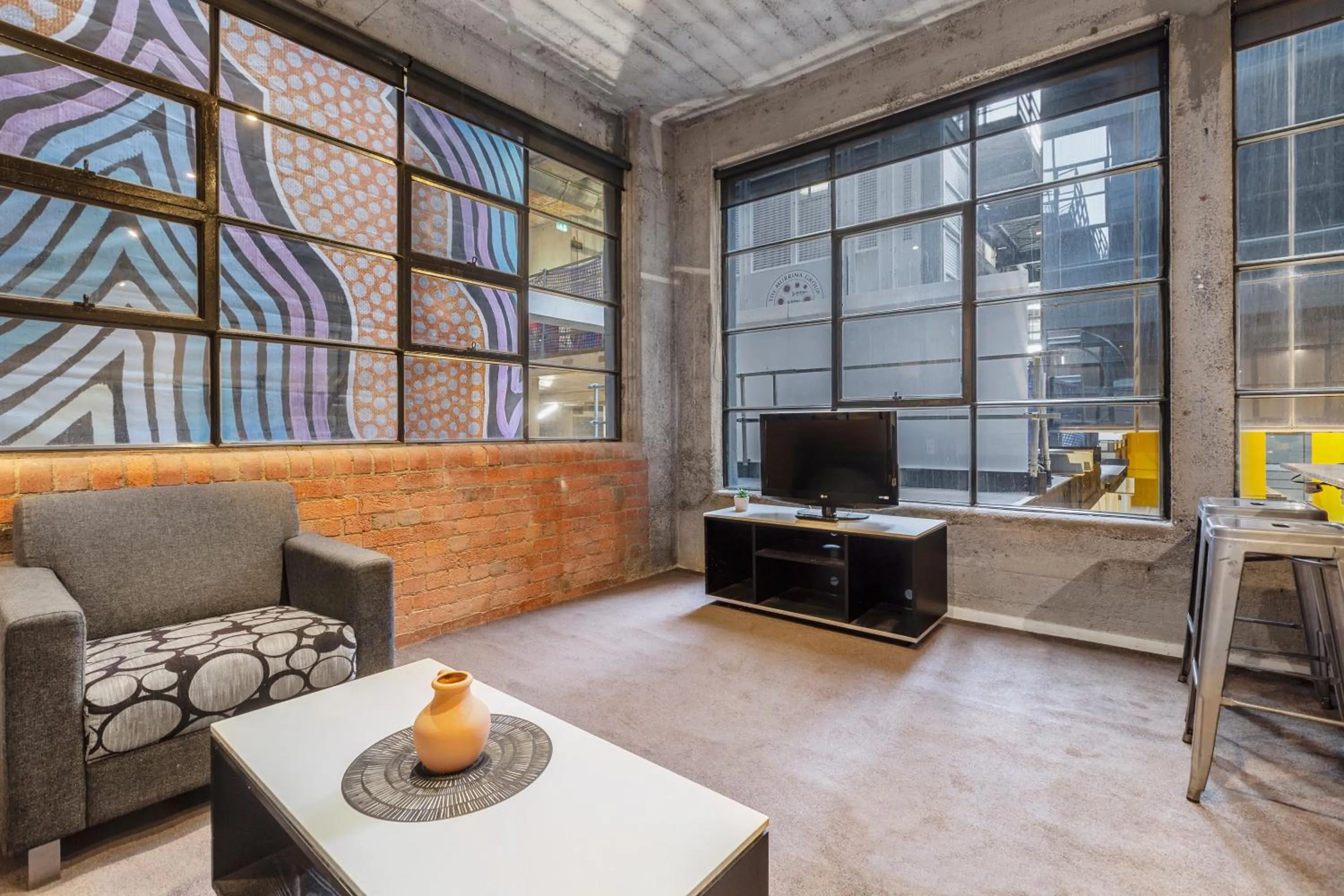 Living room in Punthill Apartment Hotel - Manhattan