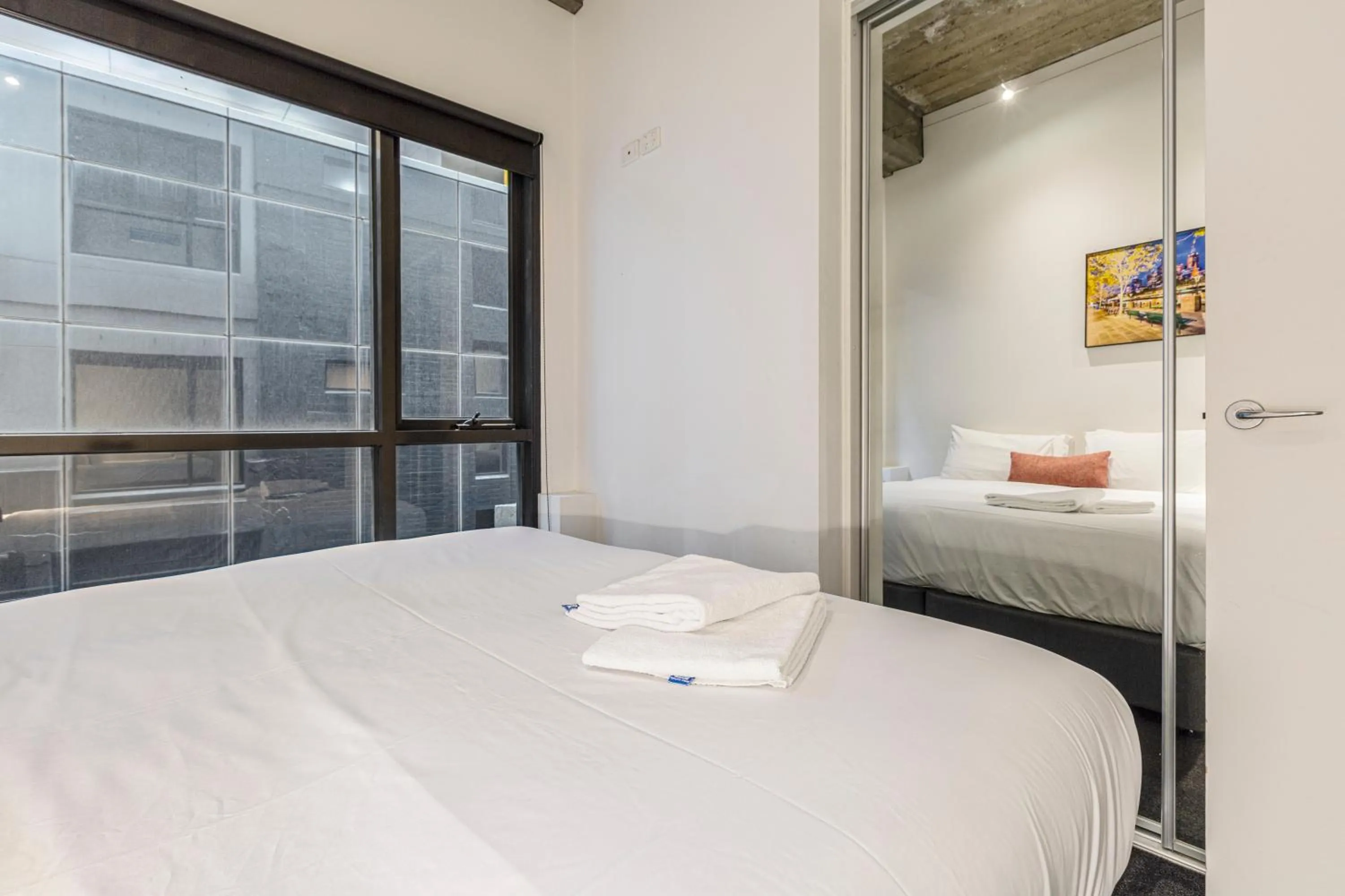 Bedroom, Bed in Punthill Apartment Hotel - Manhattan