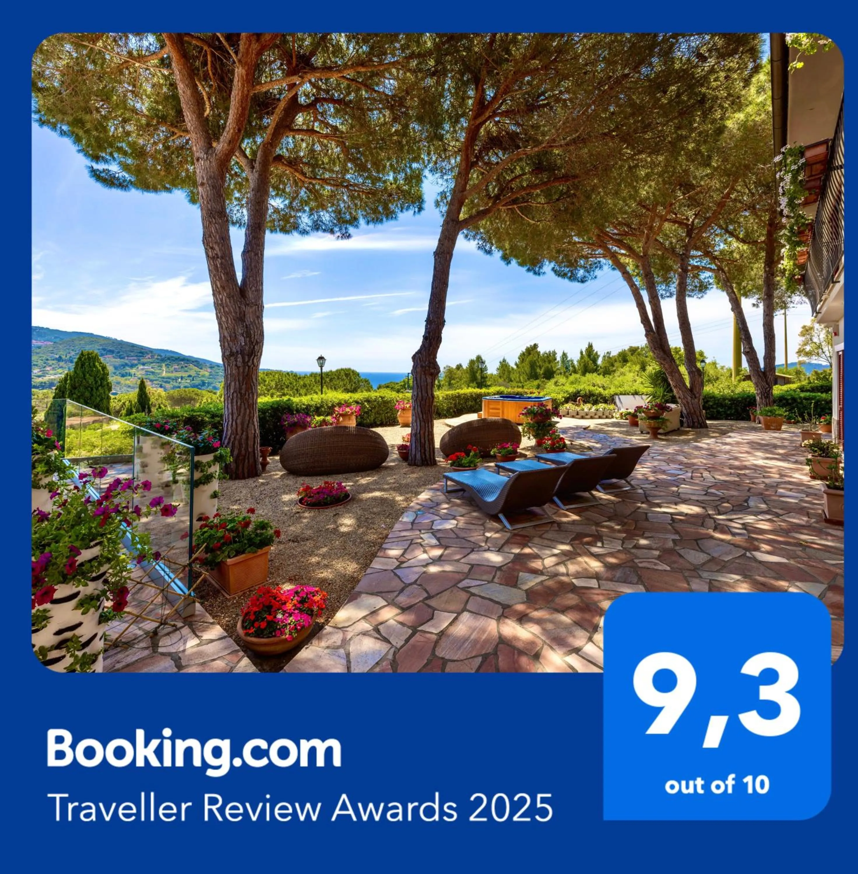 Natural landscape in Villa Capitorsola