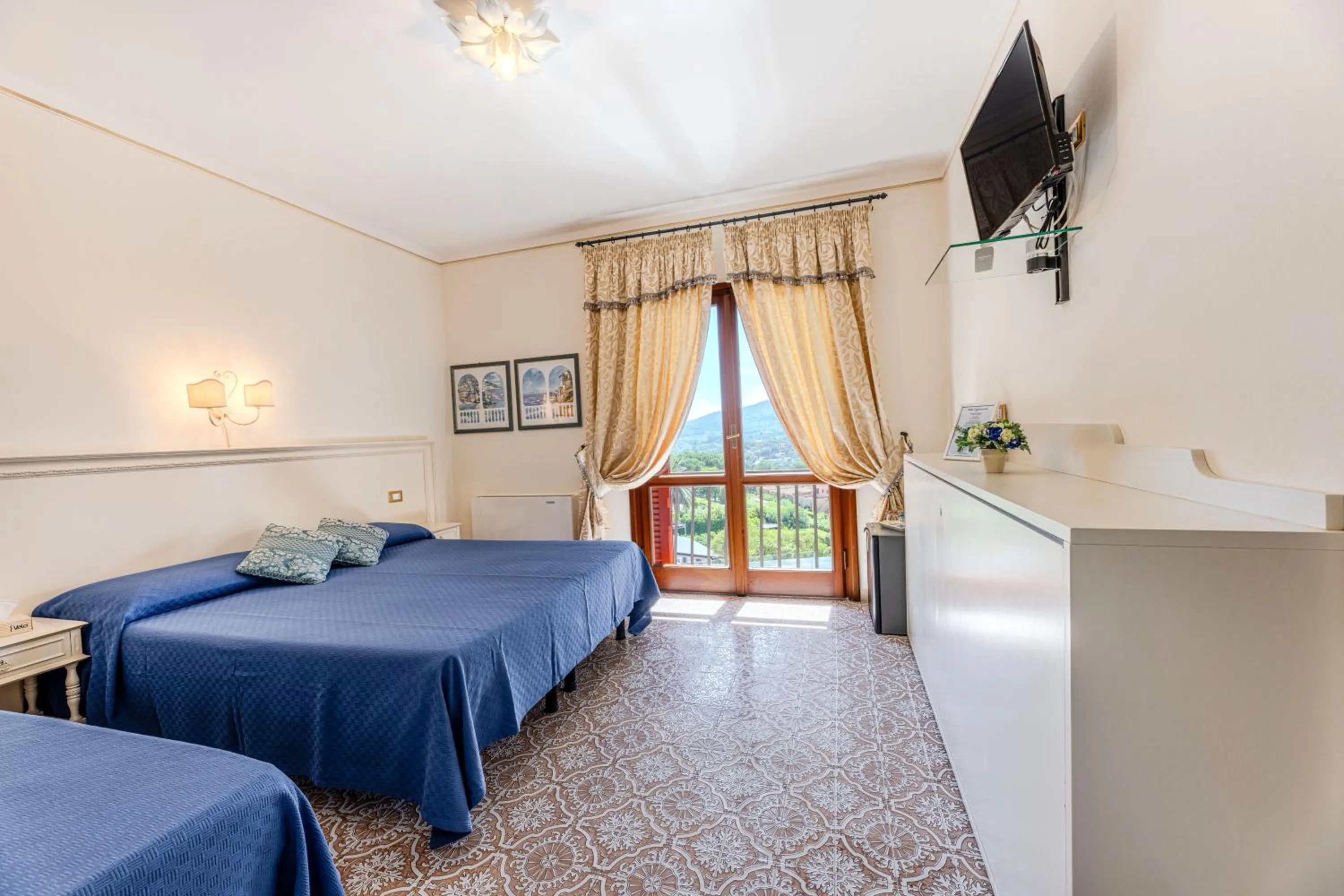 Bed in Villa Capitorsola