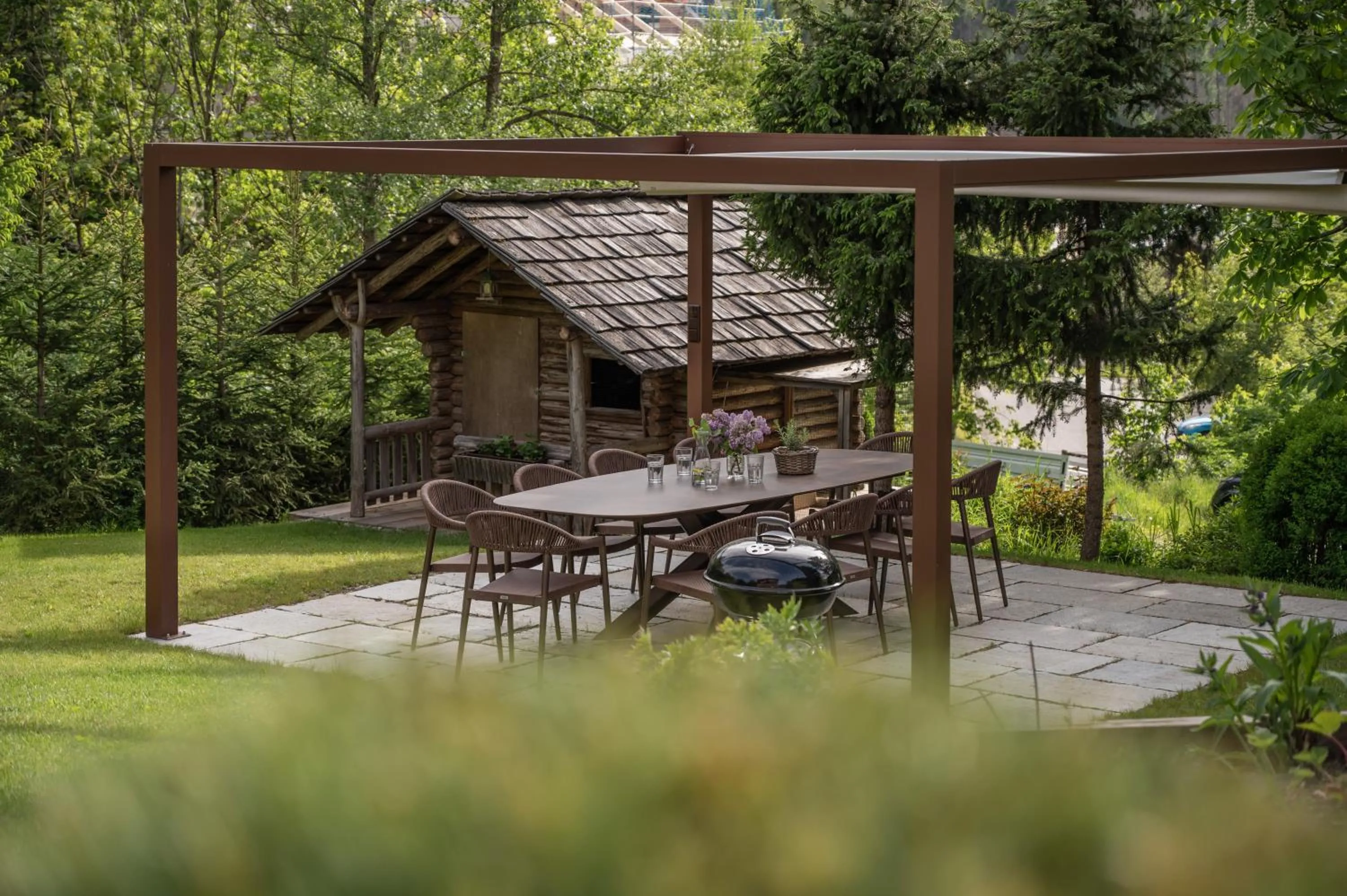 Garden in Chalet Vanzi