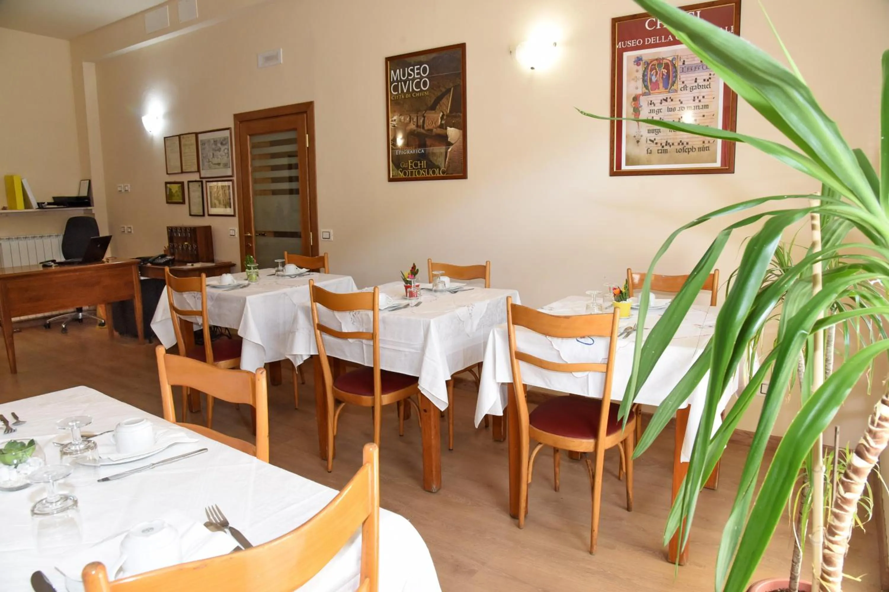 Lobby or reception in Albergo La Rosetta