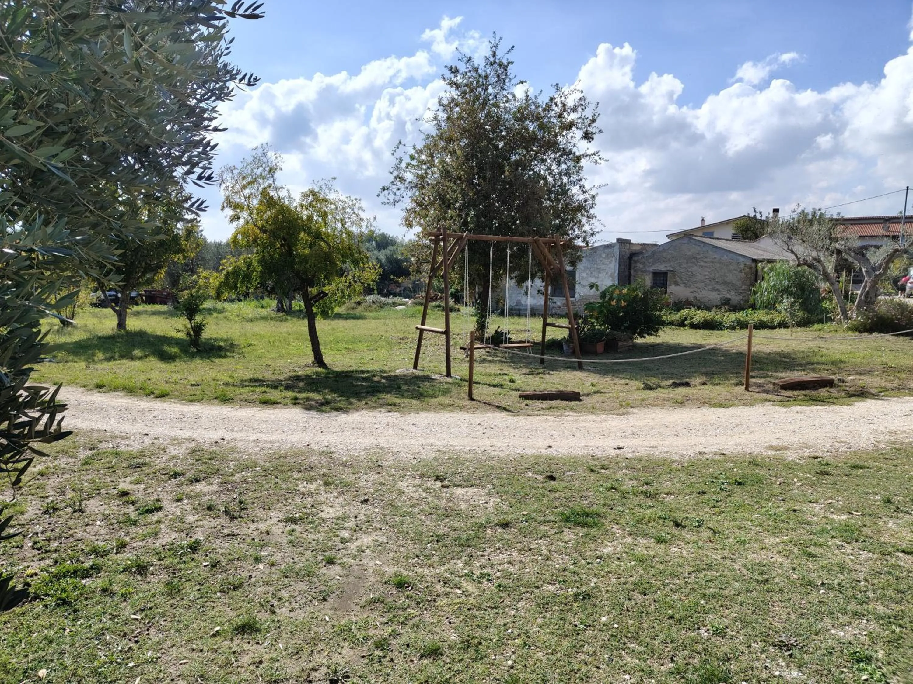 Children play ground in Il Giardino Di Epicuro