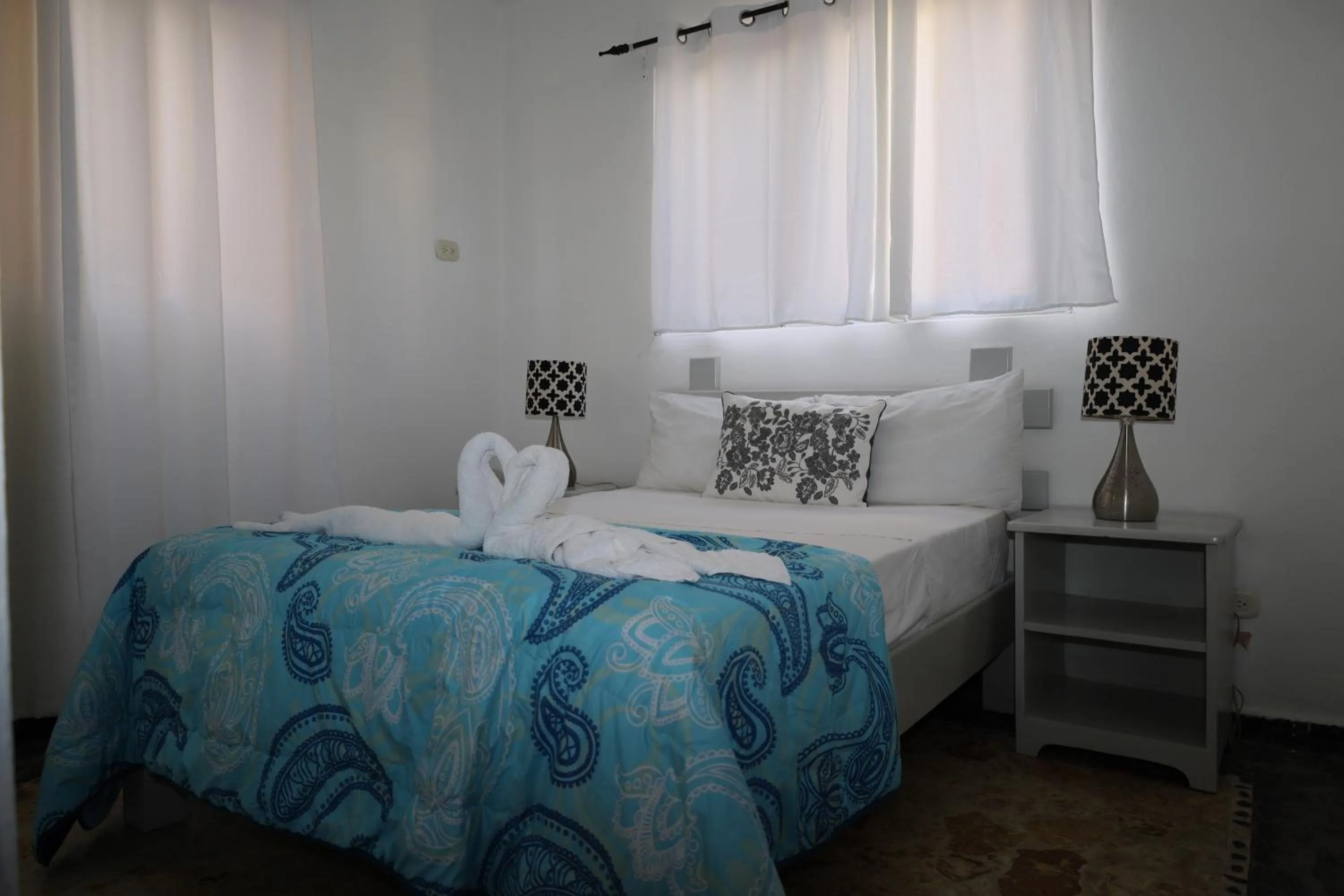 Bed in Aparta-Hotel Villa Baya