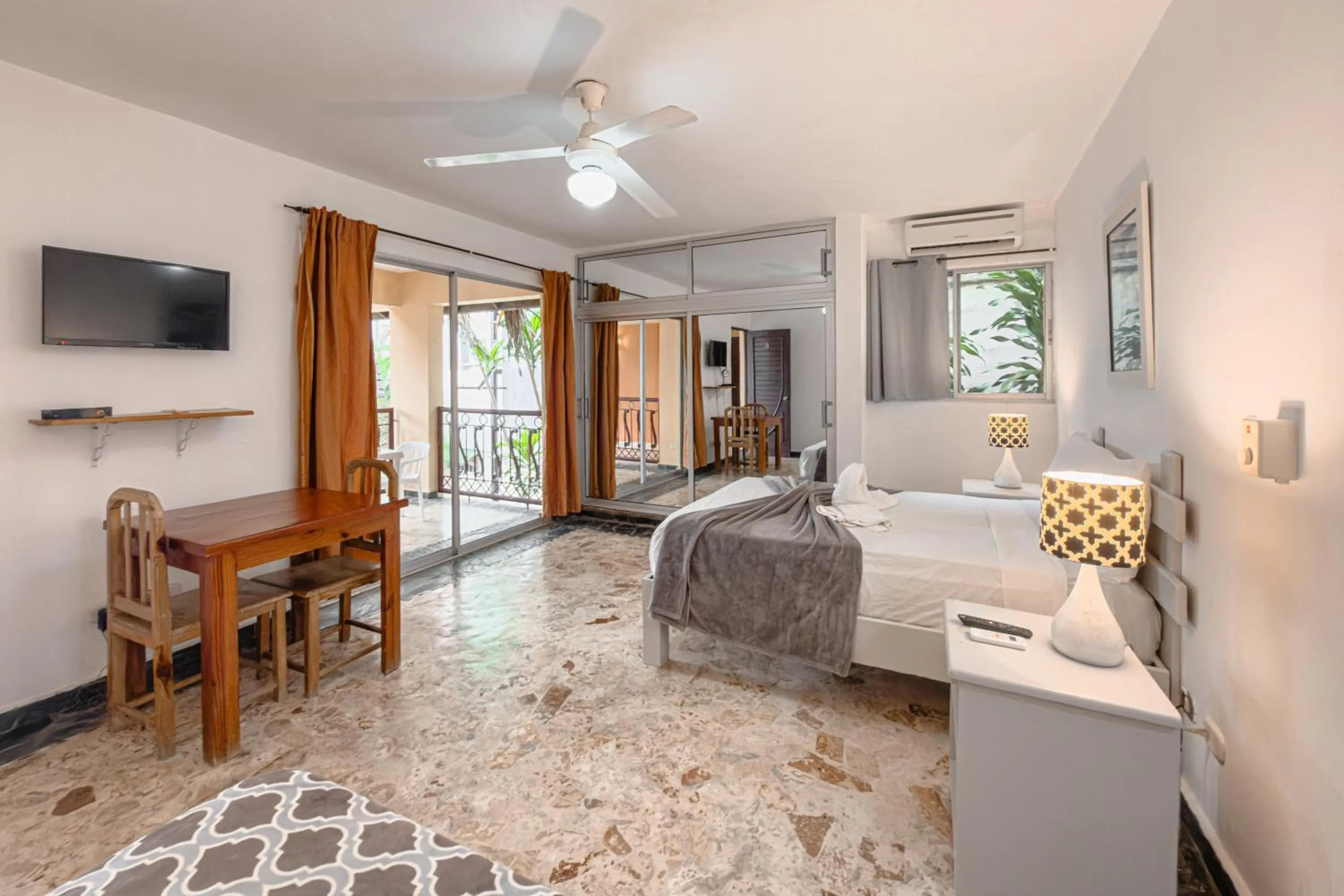 Bed in Aparta-Hotel Villa Baya