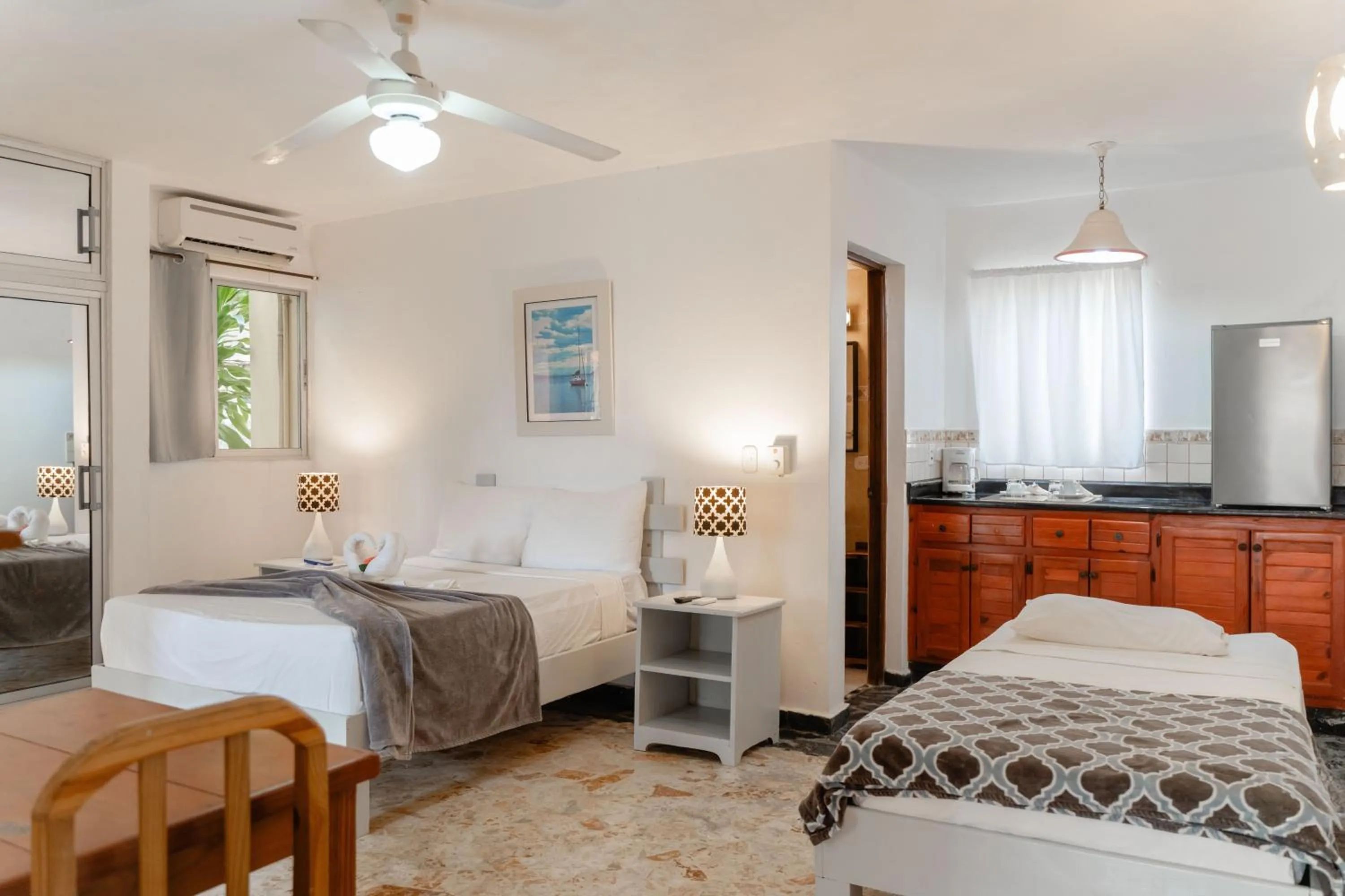 Bed in Aparta-Hotel Villa Baya