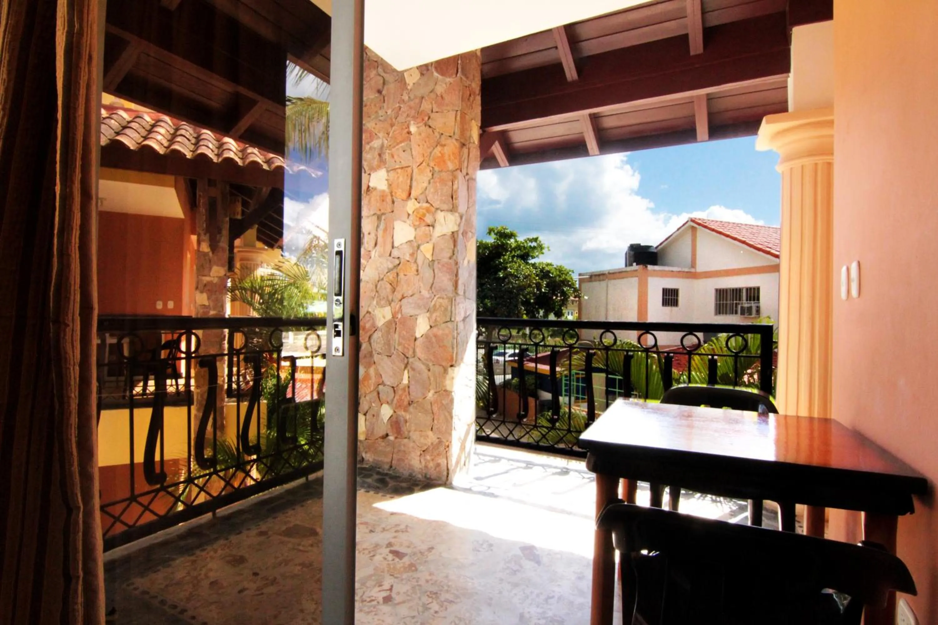 Balcony/Terrace in Aparta-Hotel Villa Baya