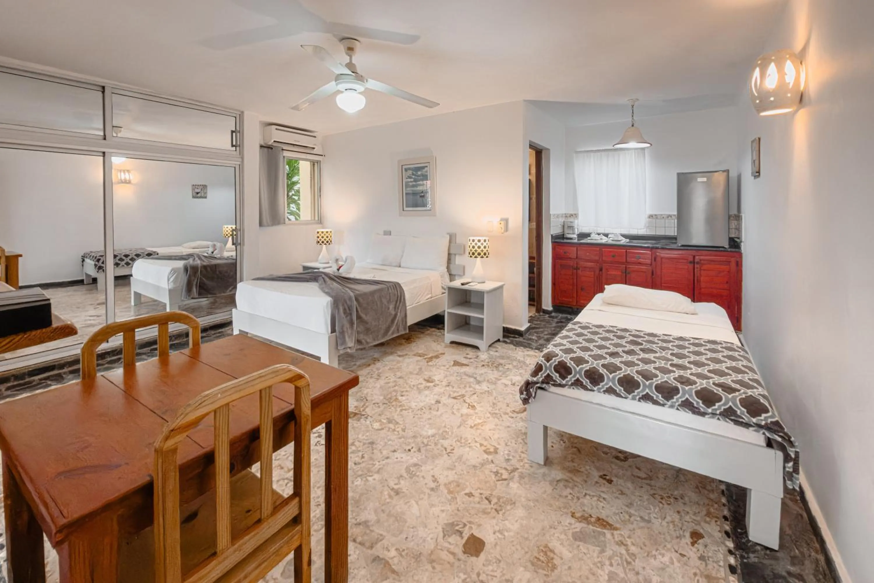 Bed in Aparta-Hotel Villa Baya