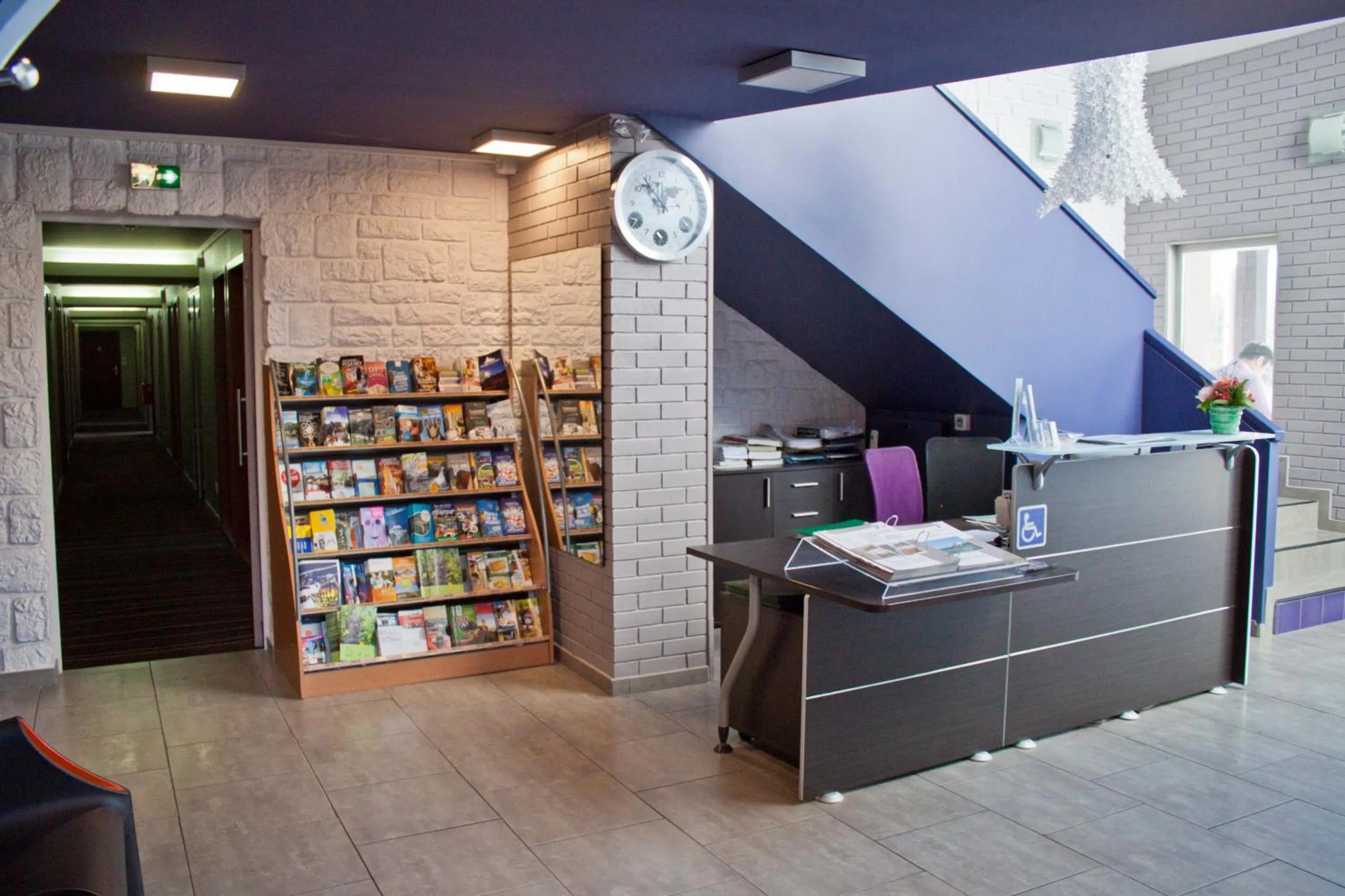 Lobby or reception in Hotel Restaurant Vesontio