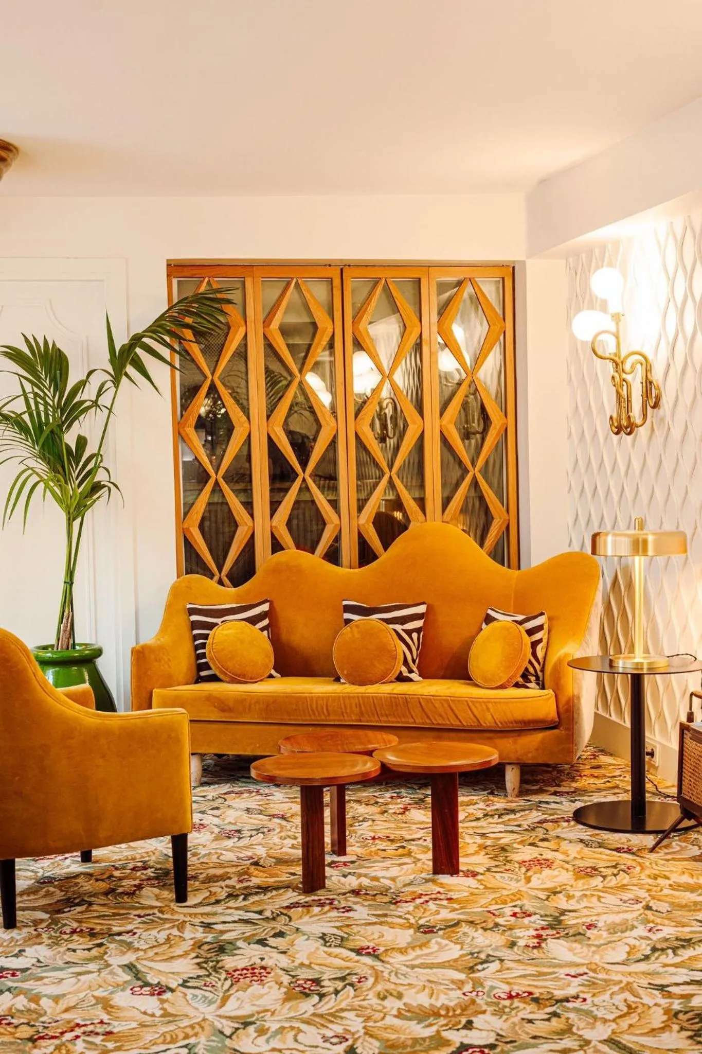 Living room in Hôtel Thoumieux