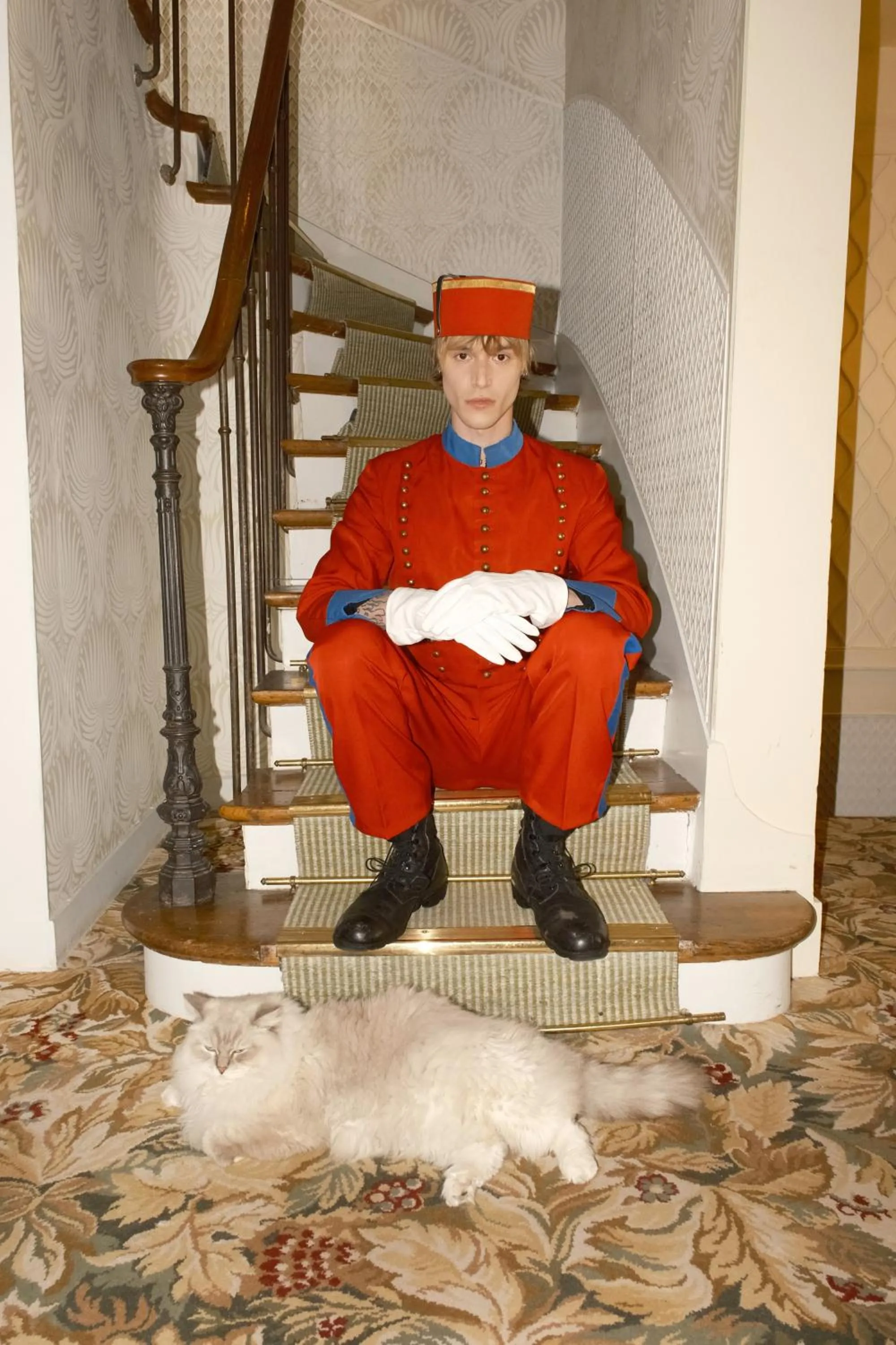 Lobby or reception in Hôtel Thoumieux