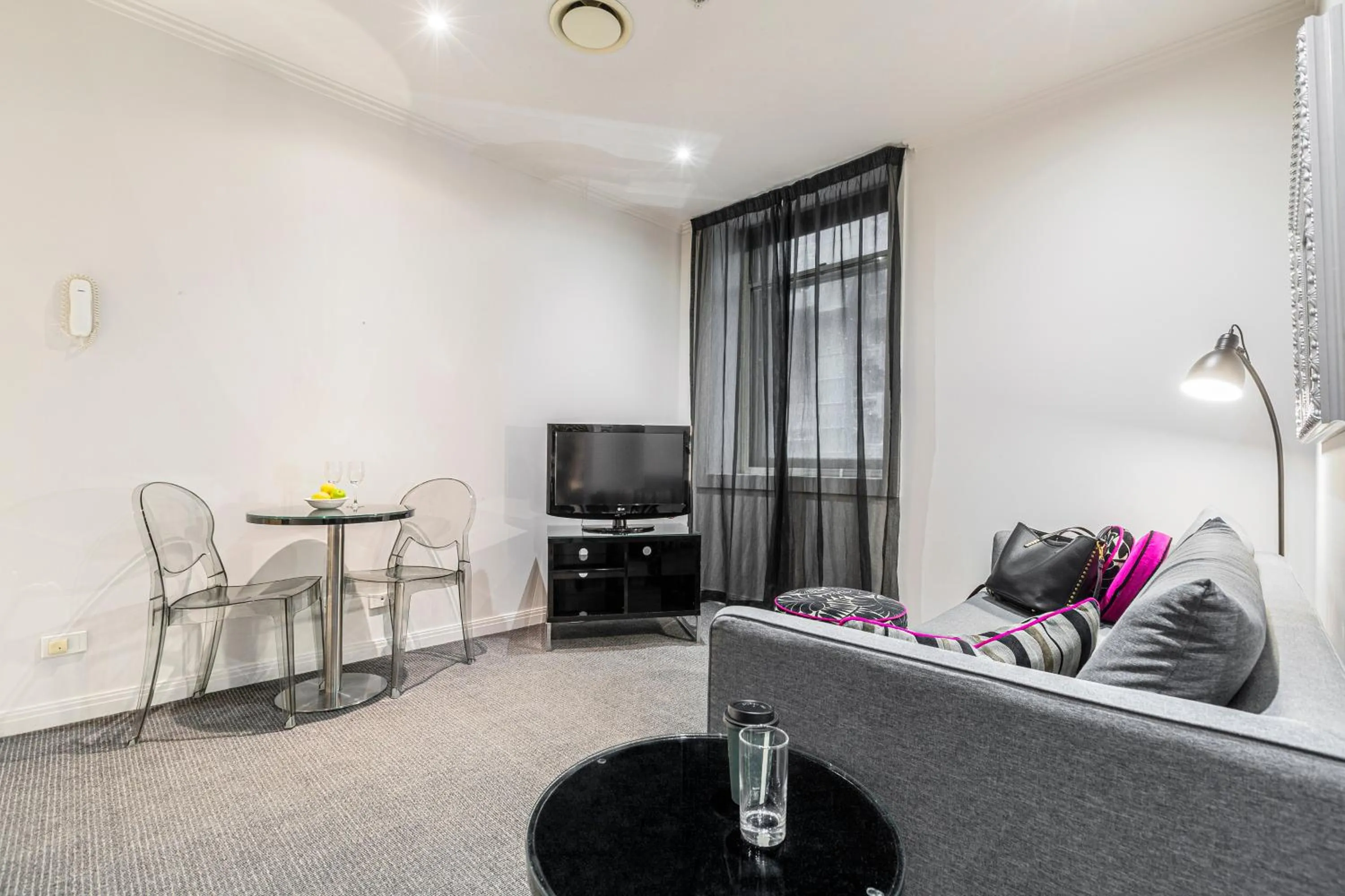 Living room in Punthill Apartment Hotel - Flinders Lane