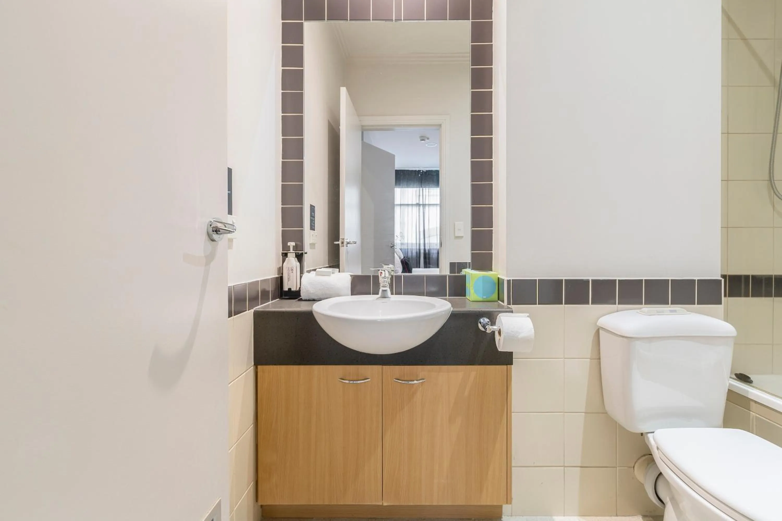 Bathroom in Punthill Apartment Hotel - Flinders Lane