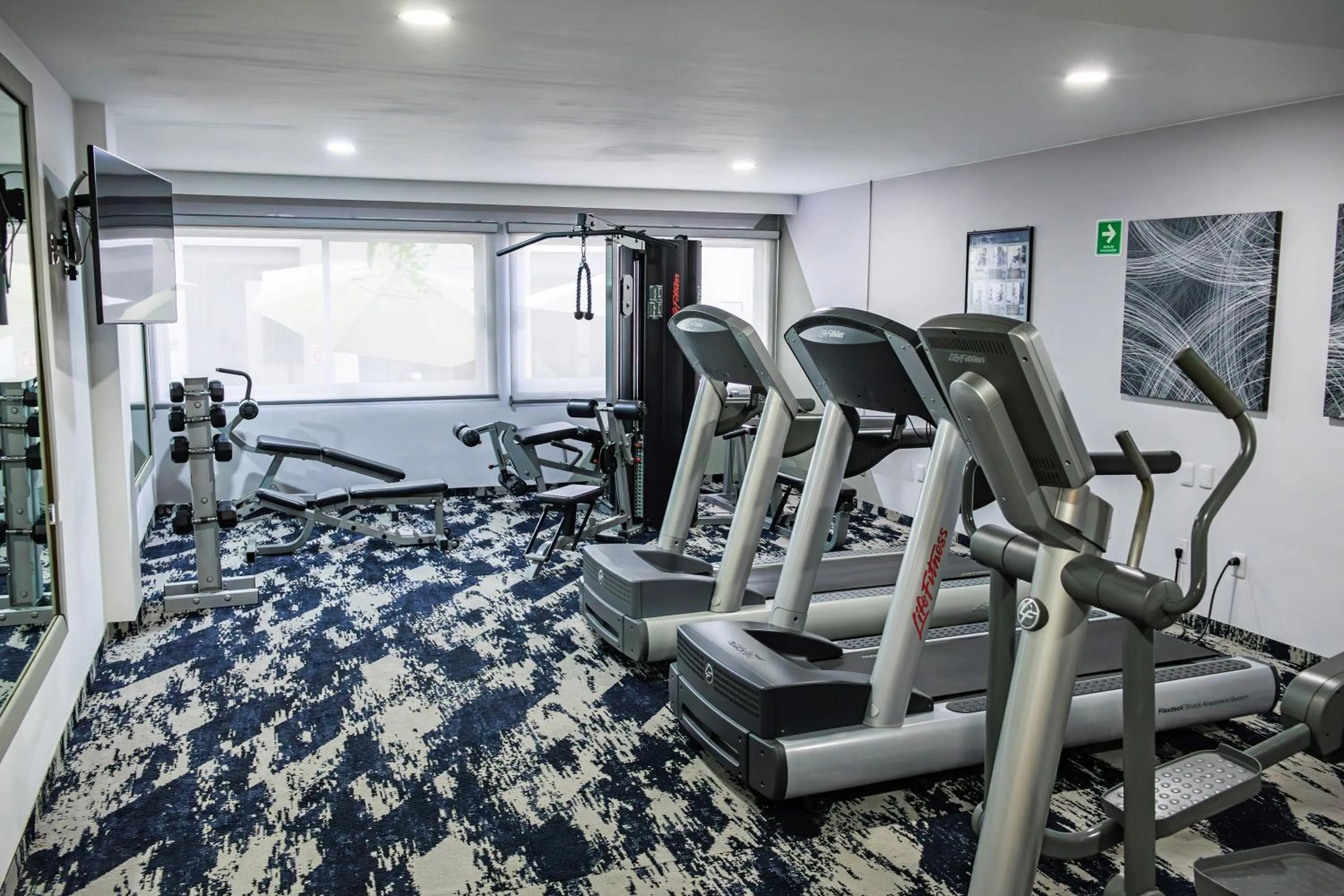 Fitness centre/facilities in Hotel Fray Junipero Serra