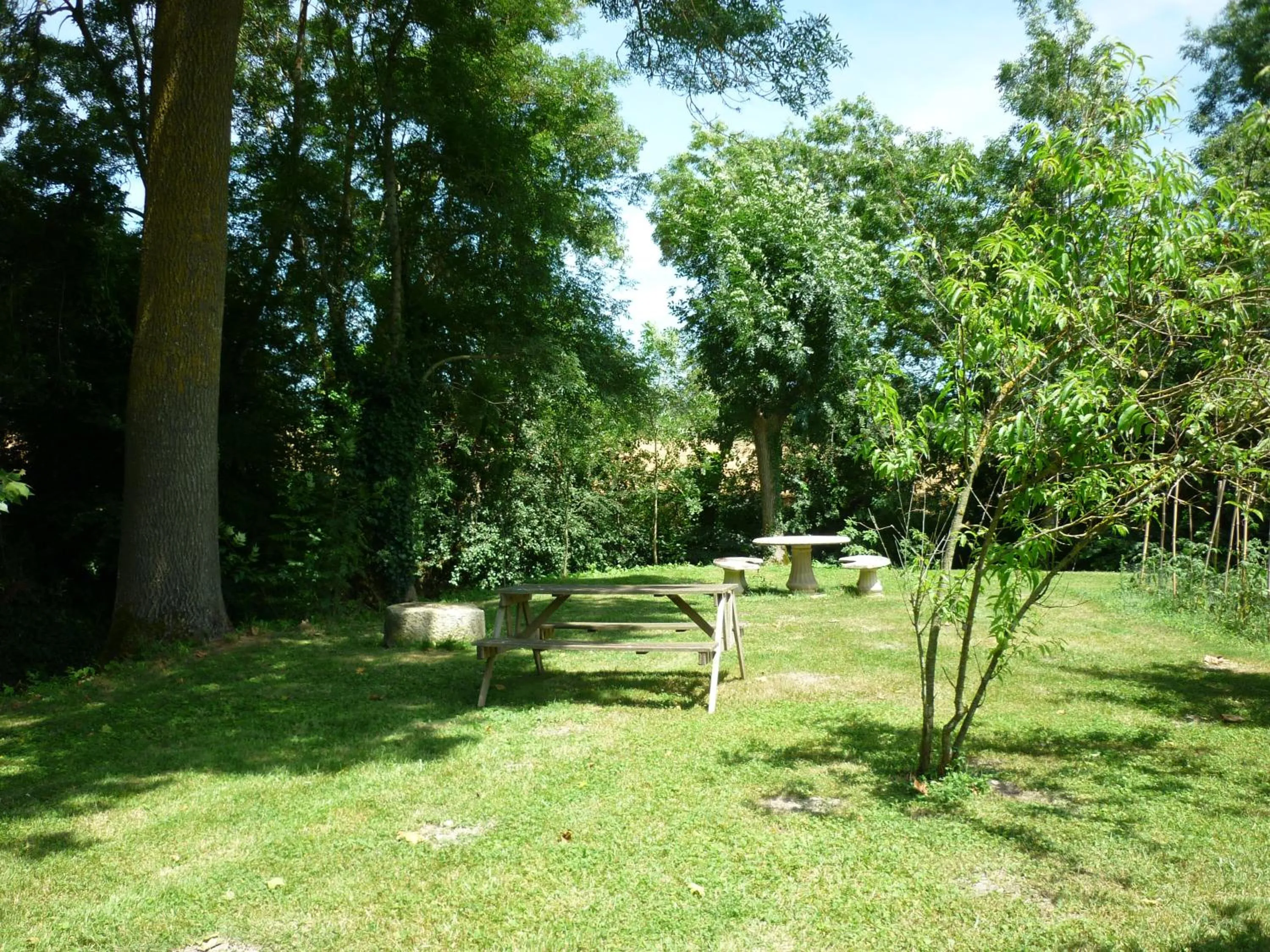 Garden in Le Logis de Faugerit