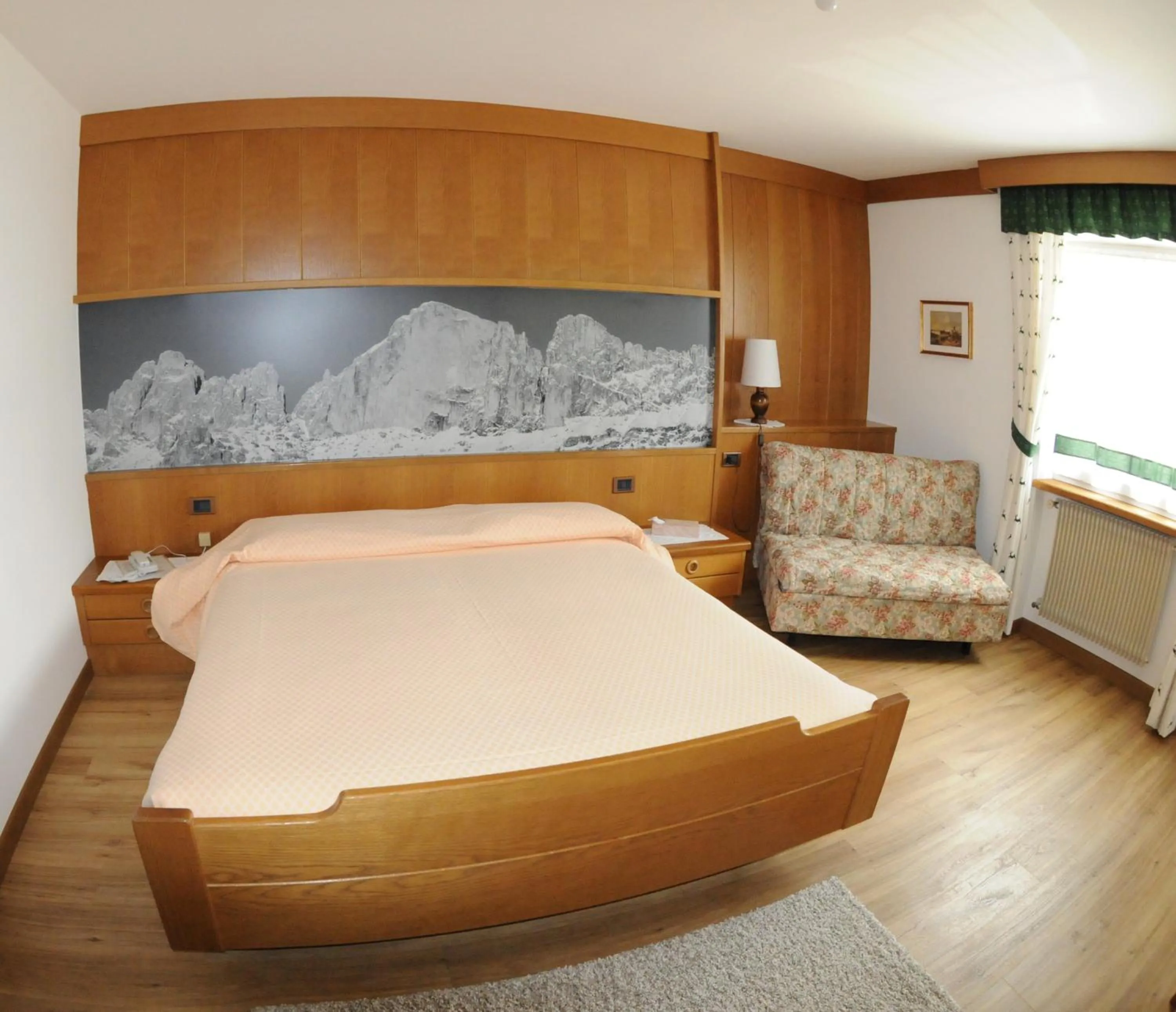 Bed in Hotel Garni Soreie